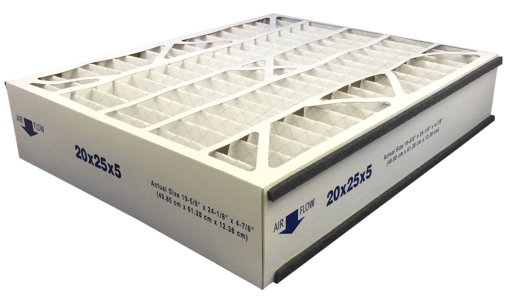 Atomic 255649 102 Trion Air Bear MERV 8 Compatible Replacement Air Filter 20x25x5, 2 Pack - Perfect for HVAC Systems, Furnaces, and Air Purifiers