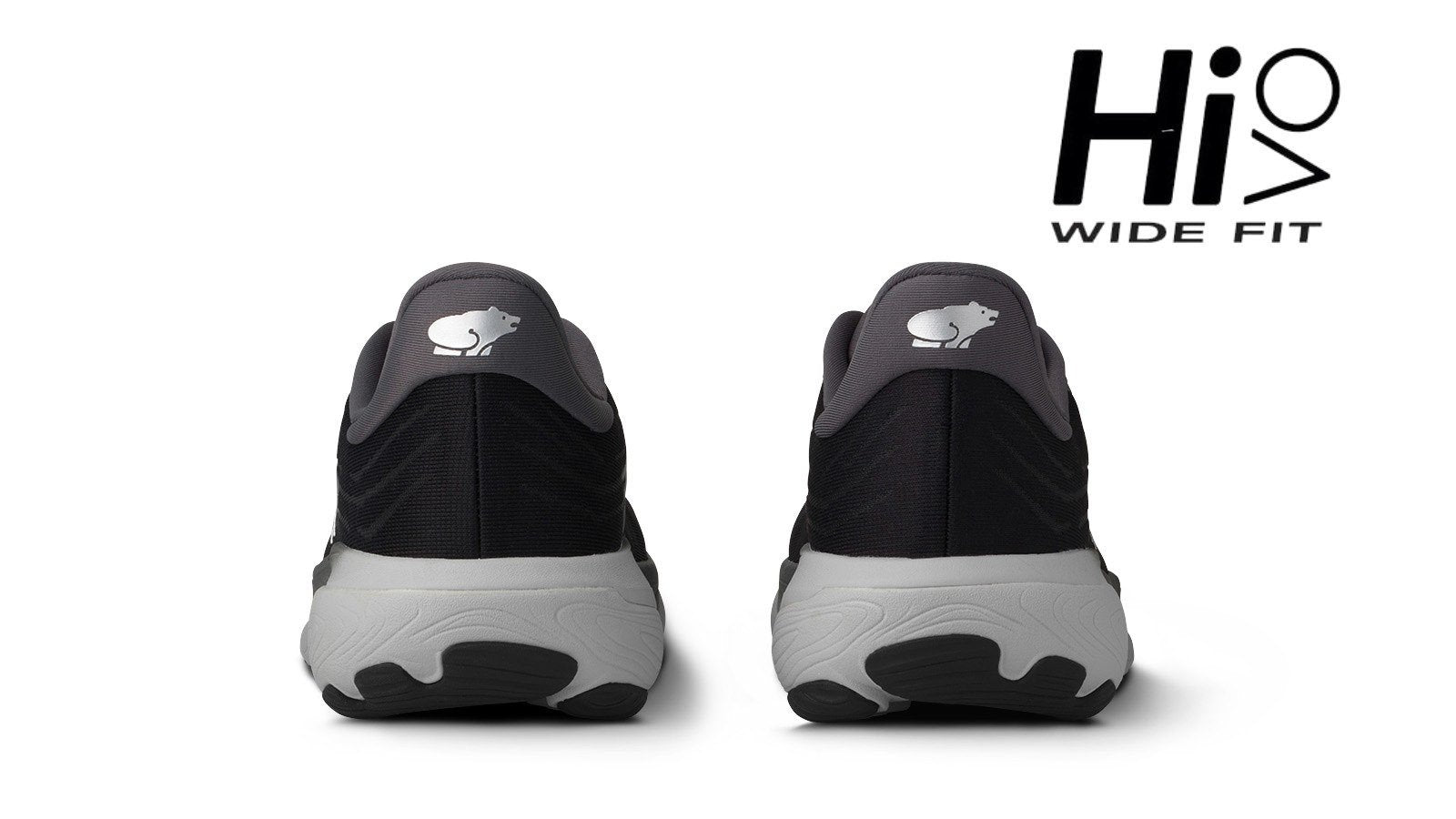 Men's IKONI 3.0 HIVO Running Shoes - Black/Quiet Shade - Lightweight Athletic Sneakers for Jogging, Gym Workouts & Casual Wear