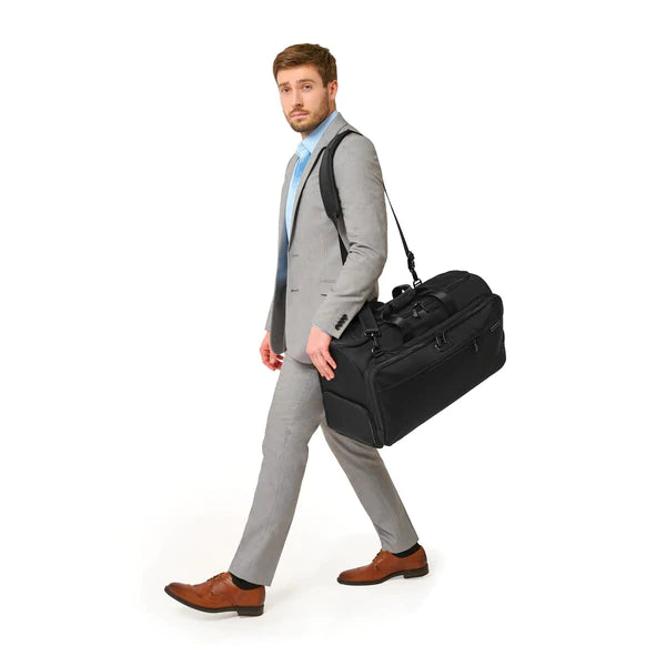 Briggs & Riley Baseline Garment Duffle Bag - Water-Resistant Travel Duffel for Business & Gym - Perfect for Carry-On Luggage & Weekend Getaways
