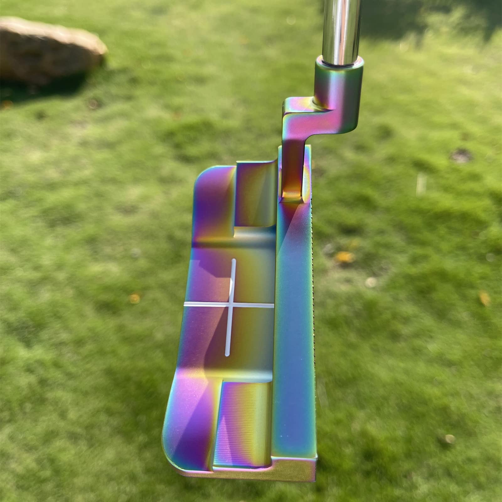 Premium Super GSS Golf Putter - 303 Stainless Steel 375g CNC Milled Right-Handed Skull Design Putter with Headcover - Perfect for Golf Enthusiasts & Tournament Play