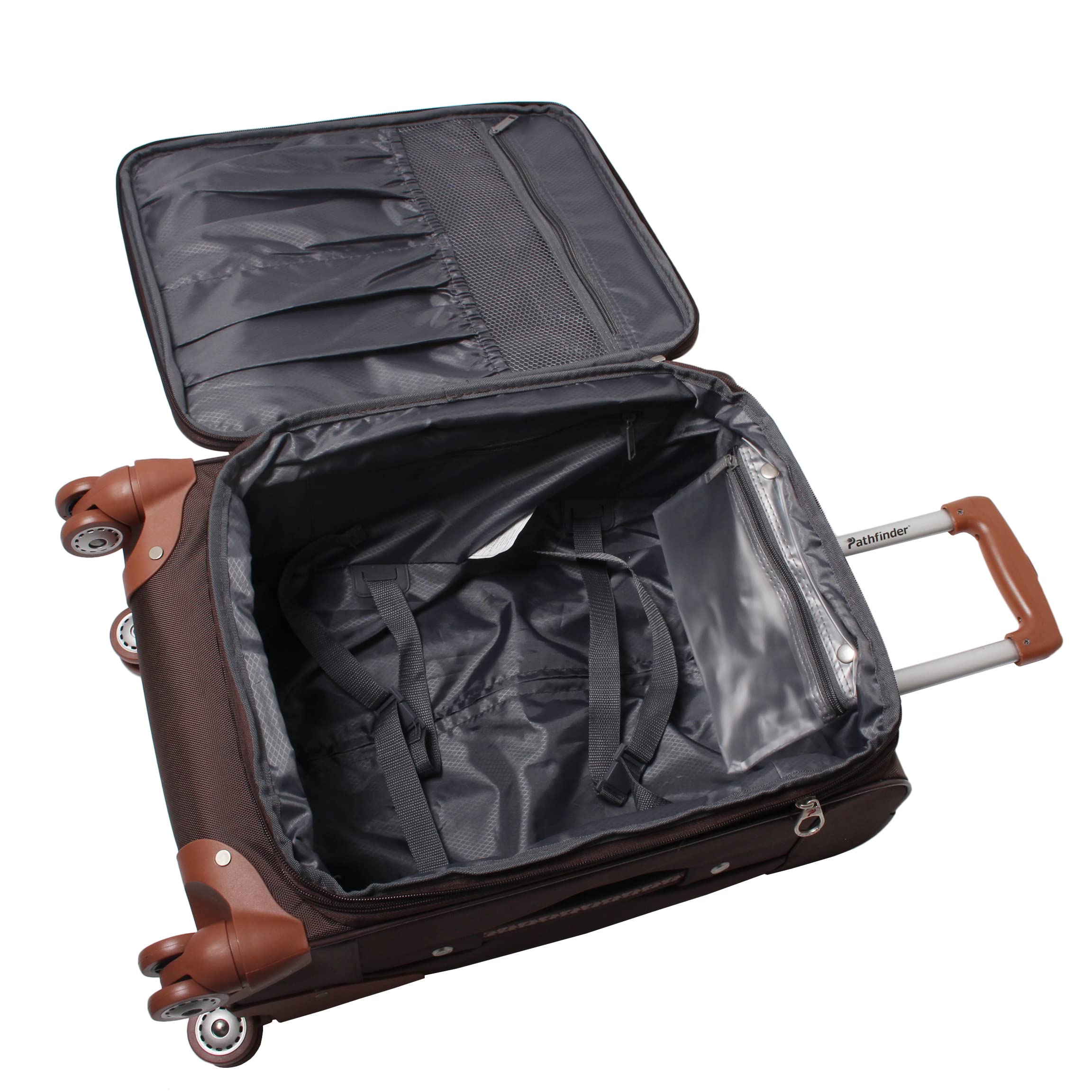 Best Spinner Wheel Carry-On Luggage - 20-Inch Expandable Softside Suitcase for Travel | Lightweight & Durable for Airplane, Business Trips & Weekend Getaways