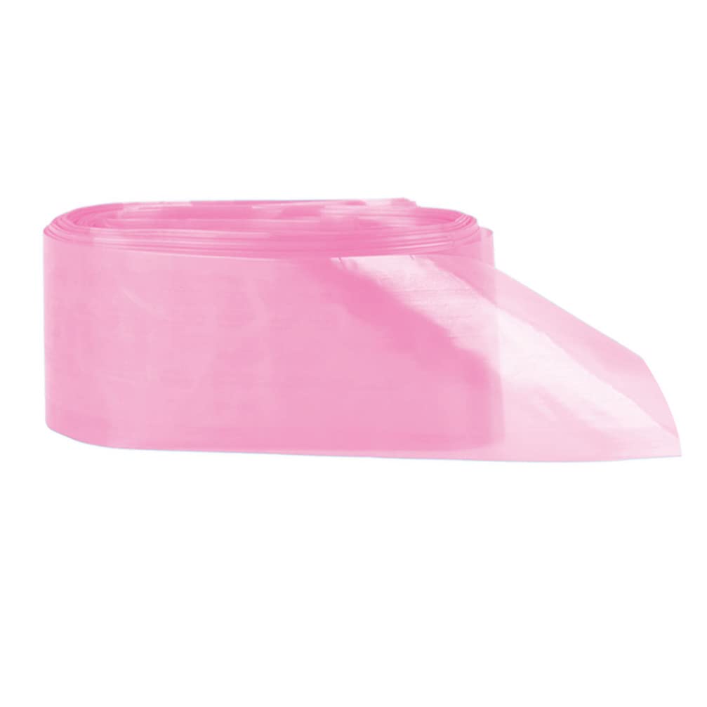 Healeved 100pcs Pink Tattoo Clip Cord Covers - Plastic Sleeves for Tattoo Machine Cartridges | Durable & Hygienic Tattoo Supplies Accessories | Perfect for Tattoo Artists & Studios