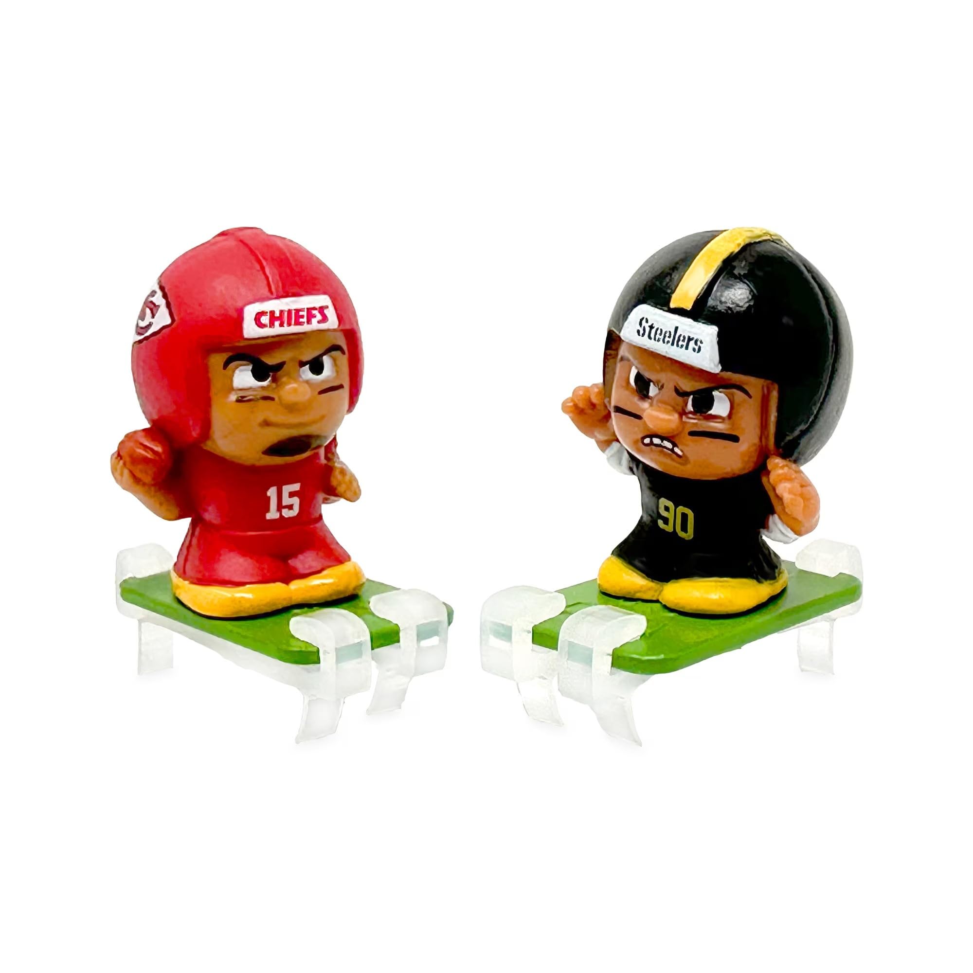 Tudor Games Teenymates Red Zone Electric Football Game - Portable Tabletop Football for Kids & Adults - Perfect for Home, Office, and Party Entertainment