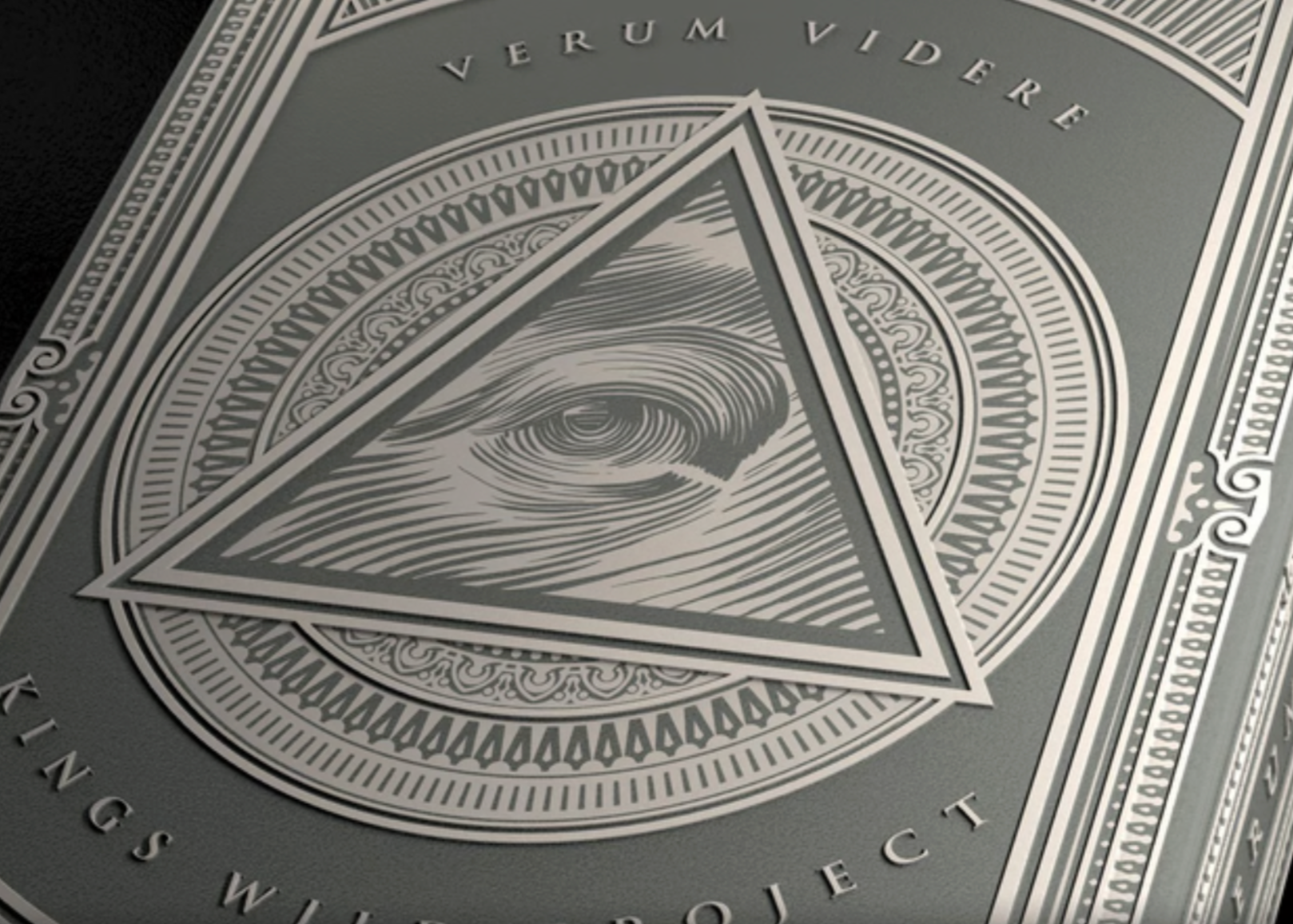 Verum Videre Premium Playing Cards - Elegant Deck for Poker, Magic Tricks & Card Games | Perfect for Parties, Casino Nights & Collectors