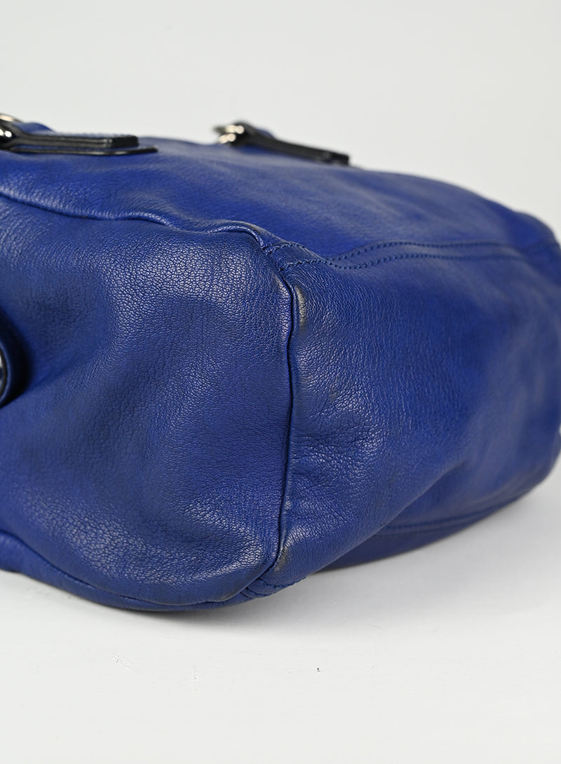 Givenchy Pandora Leather Handbag in Blue - Luxury Crossbody Bag for Women, Perfect for Work, Travel & Evening Events
