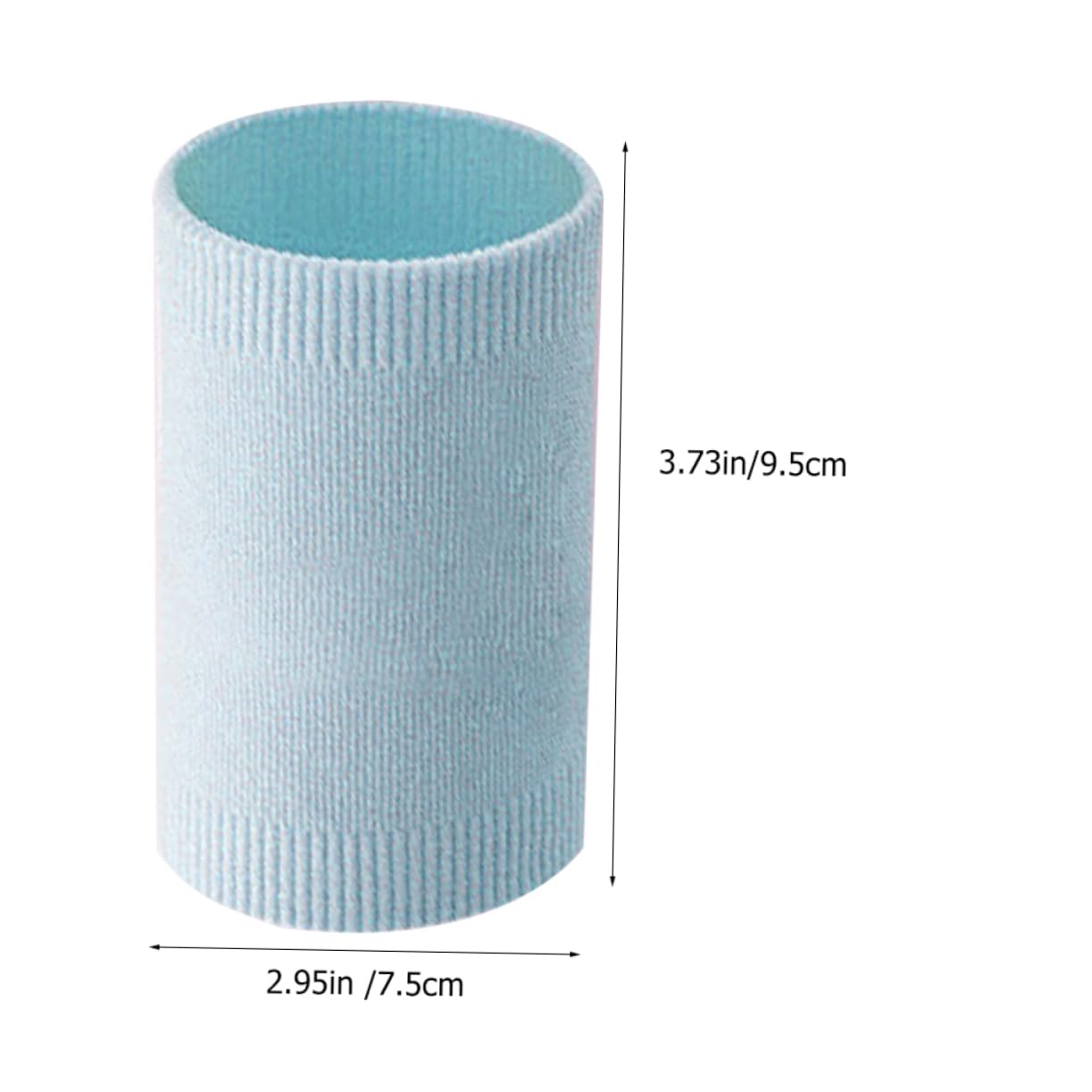MUSISALY Sports Wrist Brace Support - 2 Pack Sky Blue Wrist Bands for Basketball, Running, Cycling & Weightlifting - Durable Wrist Protection for Gym Workouts & Athletic Training