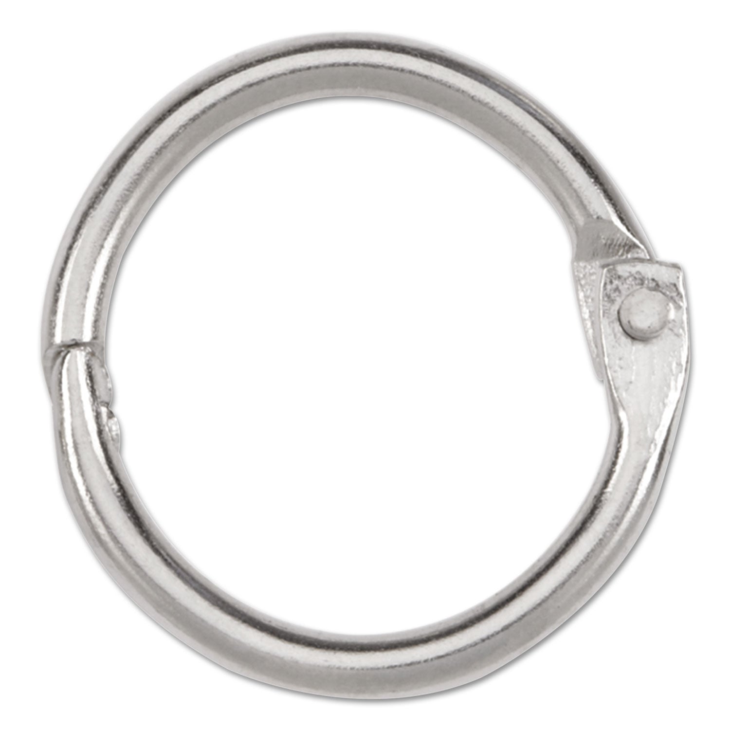 ACCO 0.75 Inch Metal Book Rings - 100 Pack for Binders, Notebooks & Office Organization - Durable Binder Rings for School, Office & DIY Projects