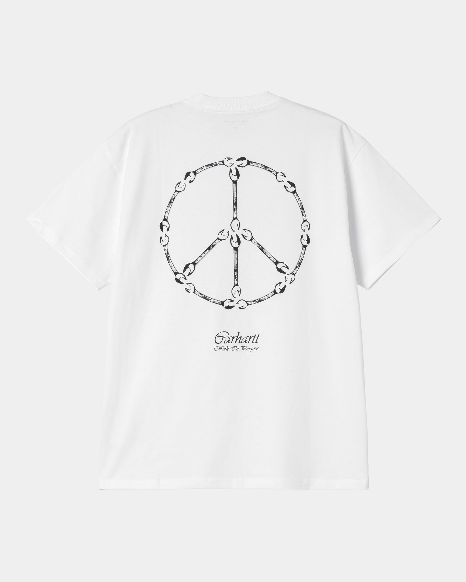 Peace And Work T-Shirt - Comfortable Cotton Unisex Tee for Men & Women | White & Black Options | Perfect for Casual Wear, Office, and Everyday Outfits