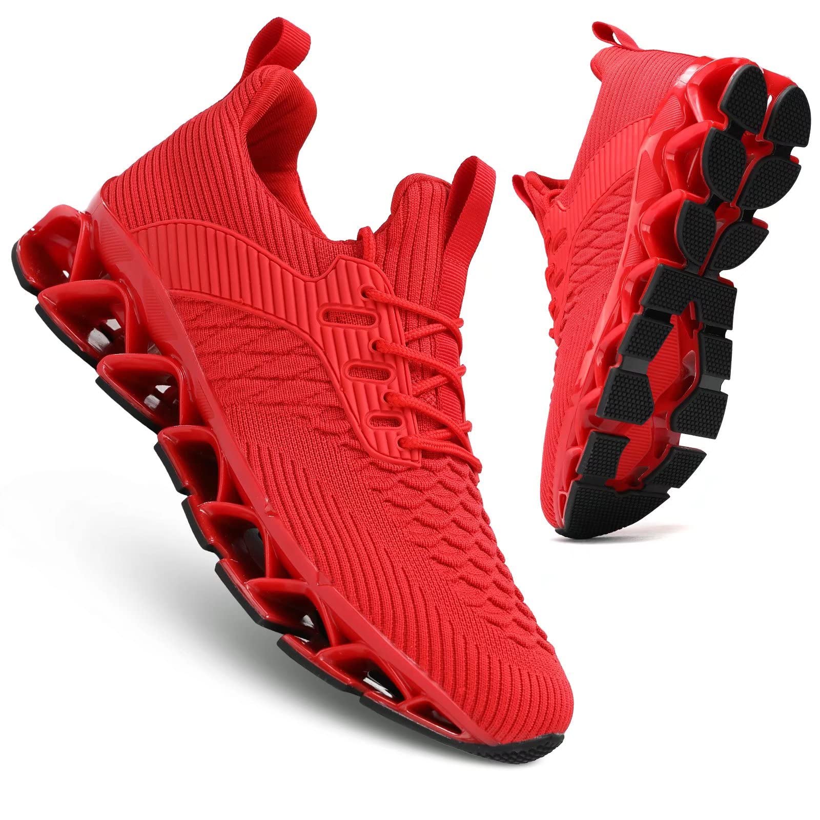 **Men's Slip-On Walking & Running Shoes - Non-Slip Comfort Sneakers for Tennis, Work, Sport & Casual Wear | Lightweight Athletic Trainers for Daily Use & Gym**