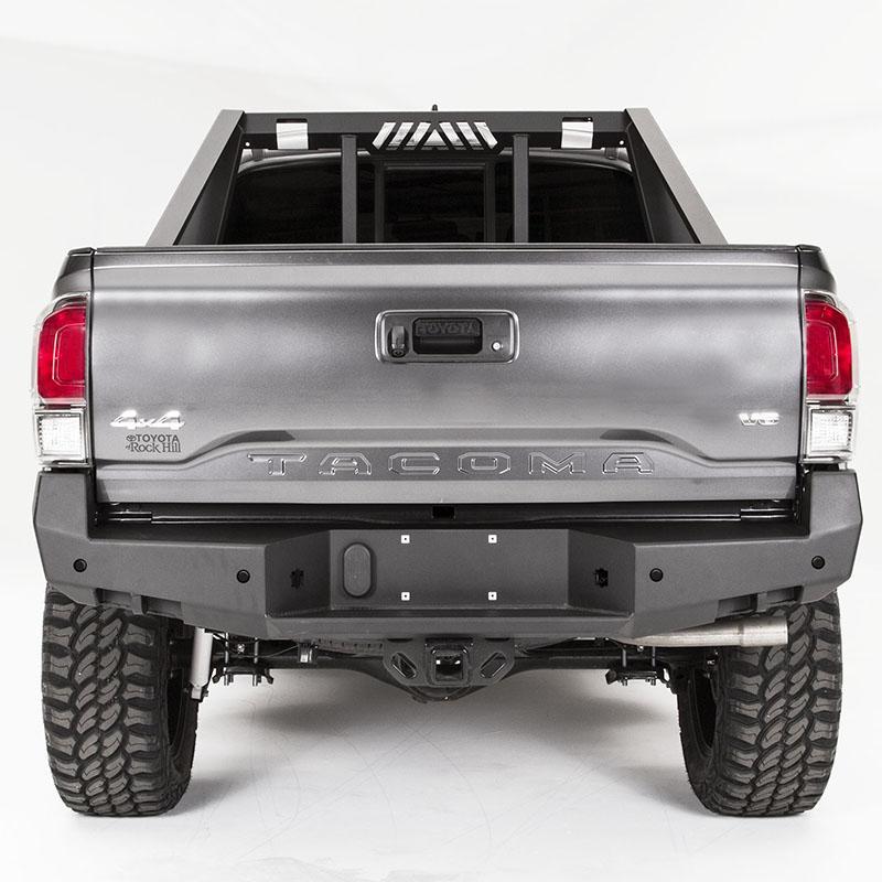 2005-2015 Toyota Tacoma Rear Premium Bumper - Heavy Duty Steel Replacement Bumper for Off-Road & Truck Protection | Perfect for Trail Riding, Towing & Work Trucks