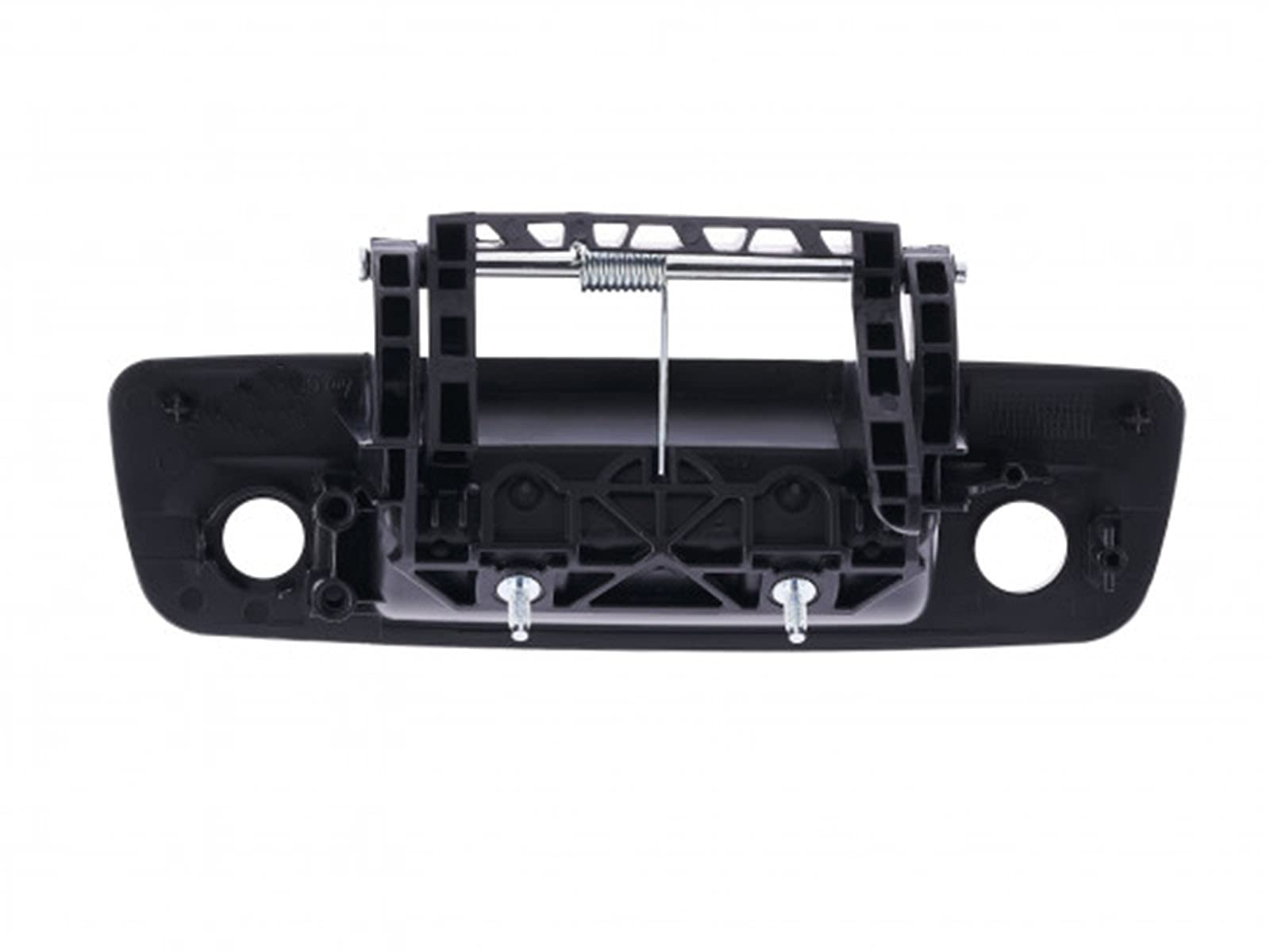 APA Replacement Textured Black Tailgate Handle for 2009-2012 Ram 1500 2500 3500 Trucks - Fits Models with Camera Hole & Keyhole (Part Numbers: 68084284AB, 68044906AB, 68044906AE, CH1915120) - Durable Aftermarket Truck Accessory for Enhanced Vehicle Security & Style