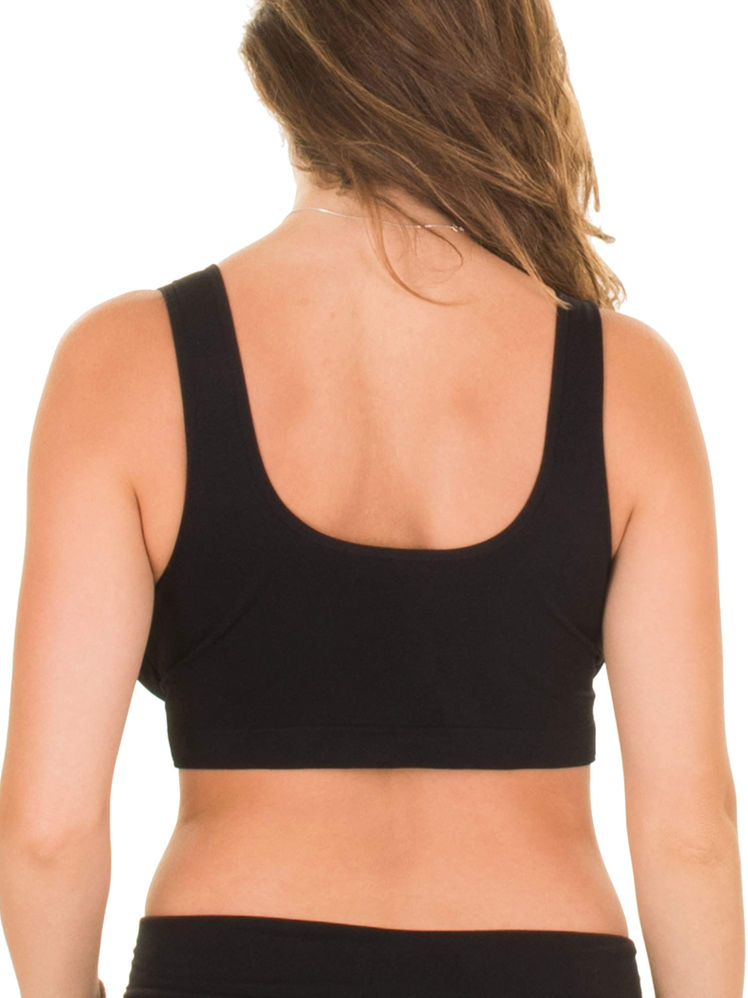 Caramel Cantina 4 Pack Nursing Maternity Bralette - Ultra Soft Sleep Bras for Breastfeeding & Pregnancy Comfort - Perfect for Nighttime Nursing, Lounging & Postpartum Recovery