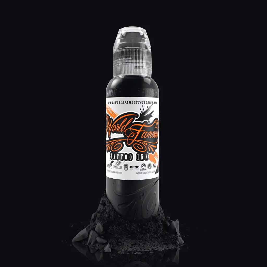 Pitch Black Ink - Premium World Famous Drawing & Calligraphy Ink for Artists, Tattoo, and Writing - Perfect for Sketching, Lettering, and Professional Art Projects