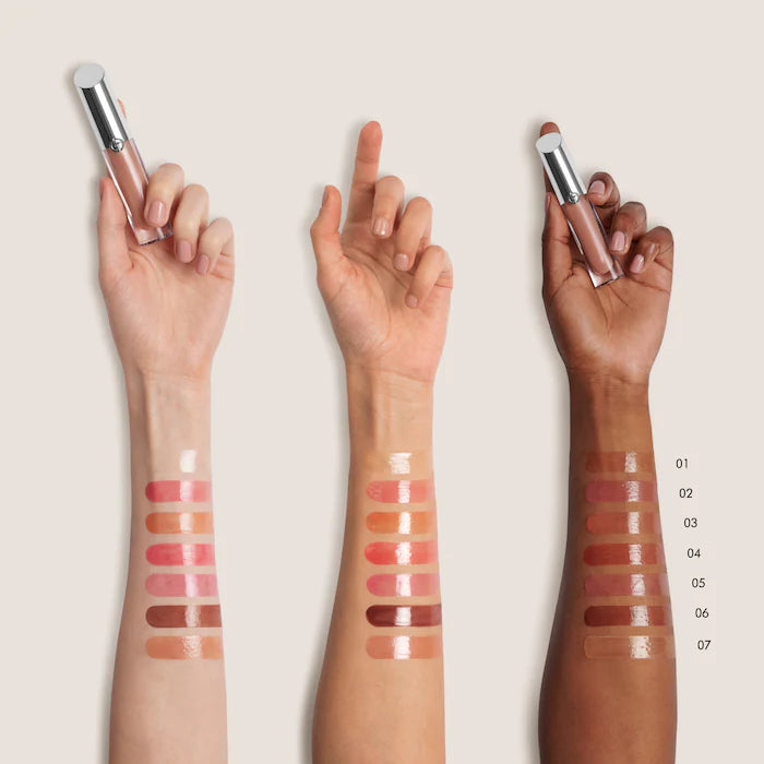 Armani Beauty Gloss Labial Prisma Glass Hydrating Lip Gloss with Squalane - Moisturizing & Shine for Day & Night Wear