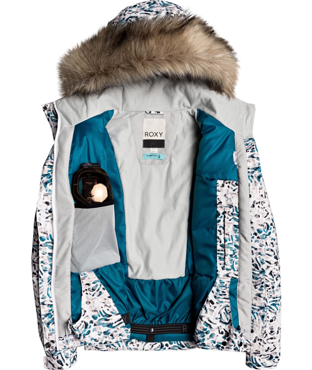Roxy Women's Insulated Snowboard Jacket - Waterproof Winter Coat for Jet Ski & Skiing | Cold Weather Outerwear for Snowboarding & Outdoor Activities