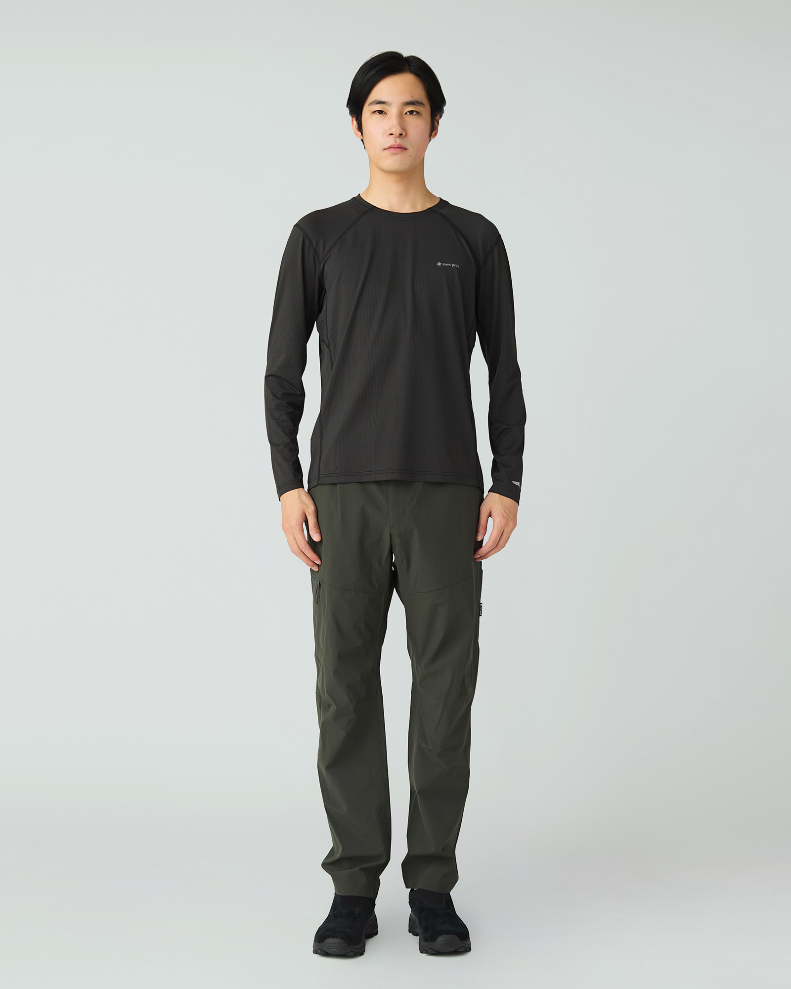 3D Printed Dry Fit Long Sleeve T-Shirt for Men - Moisture Wicking Workout Shirt for Running, Gym & Outdoor Activities