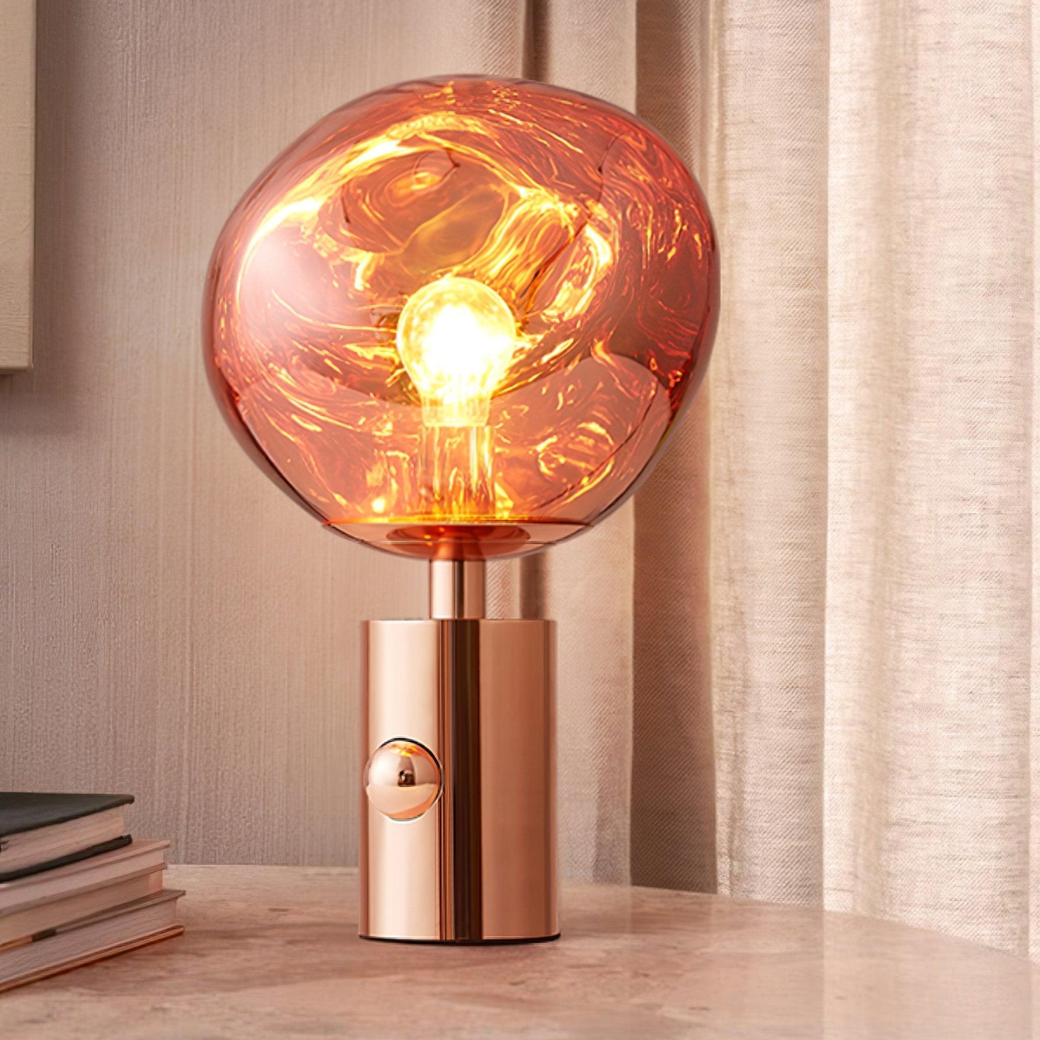 Modern Lava Table Lamp - Decorative LED Night Light for Bedroom, Living Room, or Office - Creates Relaxing Ambiance for Home Decor