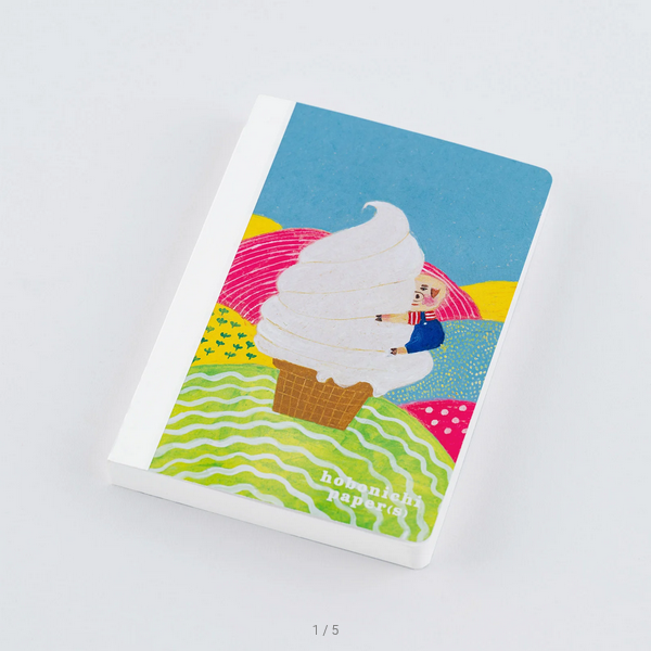 Keiko Shibata Hobonichi Planner Paper - Ueda San's Summer of Hugs Design 2025, Premium Japanese Planner Accessories for Journaling, Scrapbooking & Daily Planning