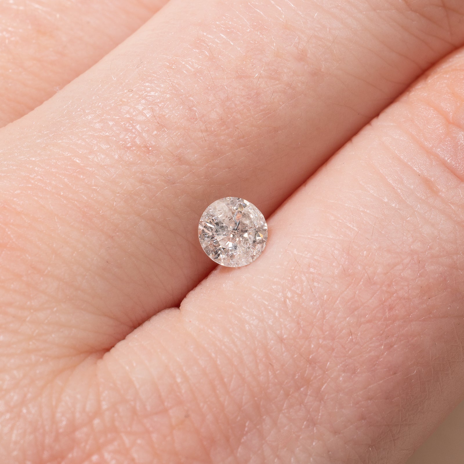 0.55ct Round Brilliant Cut Loose Diamond - I3 G/H Color for Engagement Rings & Fine Jewelry | Certified Natural Diamond for Wedding Bands & Anniversary Gifts