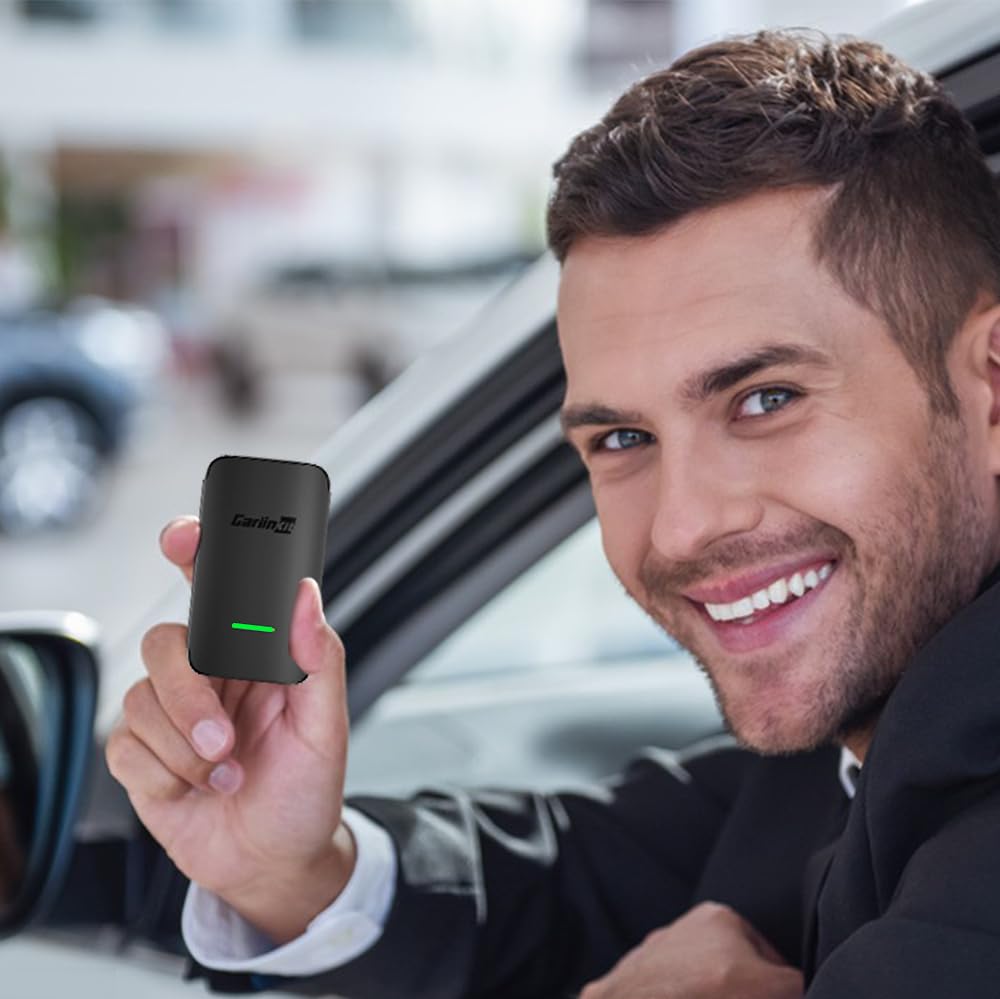 Wireless Android Auto Adapter - Easy Setup & Auto Connect for Cars