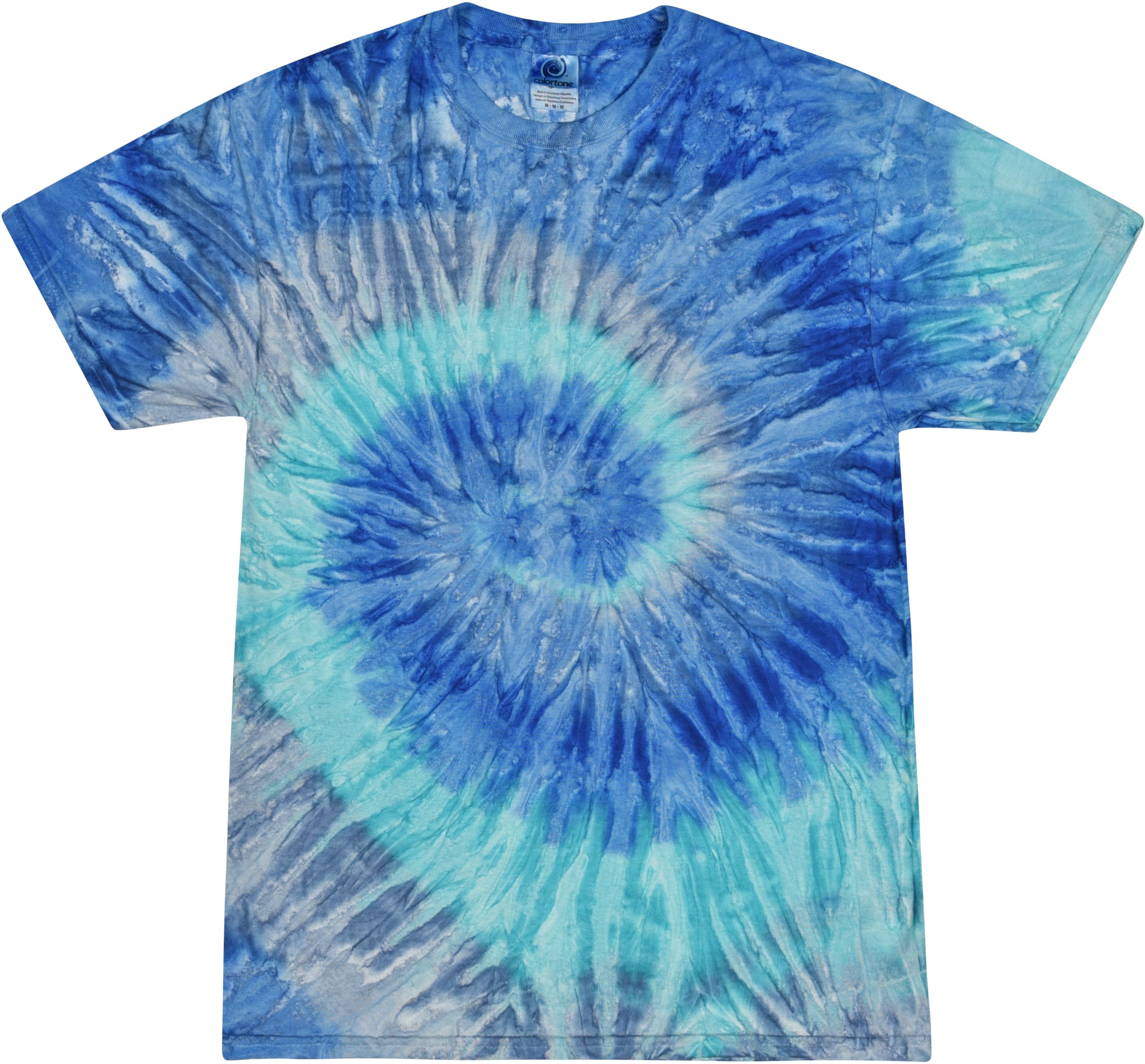 Vibrant Colortone Tie Dye T-Shirts for Men & Women | Soft Unisex Short Sleeve Cotton Tees | Perfect for Festivals, Beach & Casual Wear