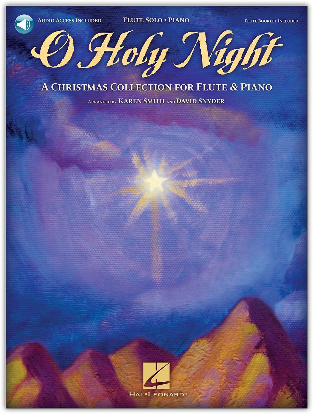 O Holy Night: Christmas Sheet Music for Flute and Piano Duet | Intermediate Flute Solo Songbook with Online Audio | Perfect for Holiday Concerts, Church Performances & Festive Family Gatherings