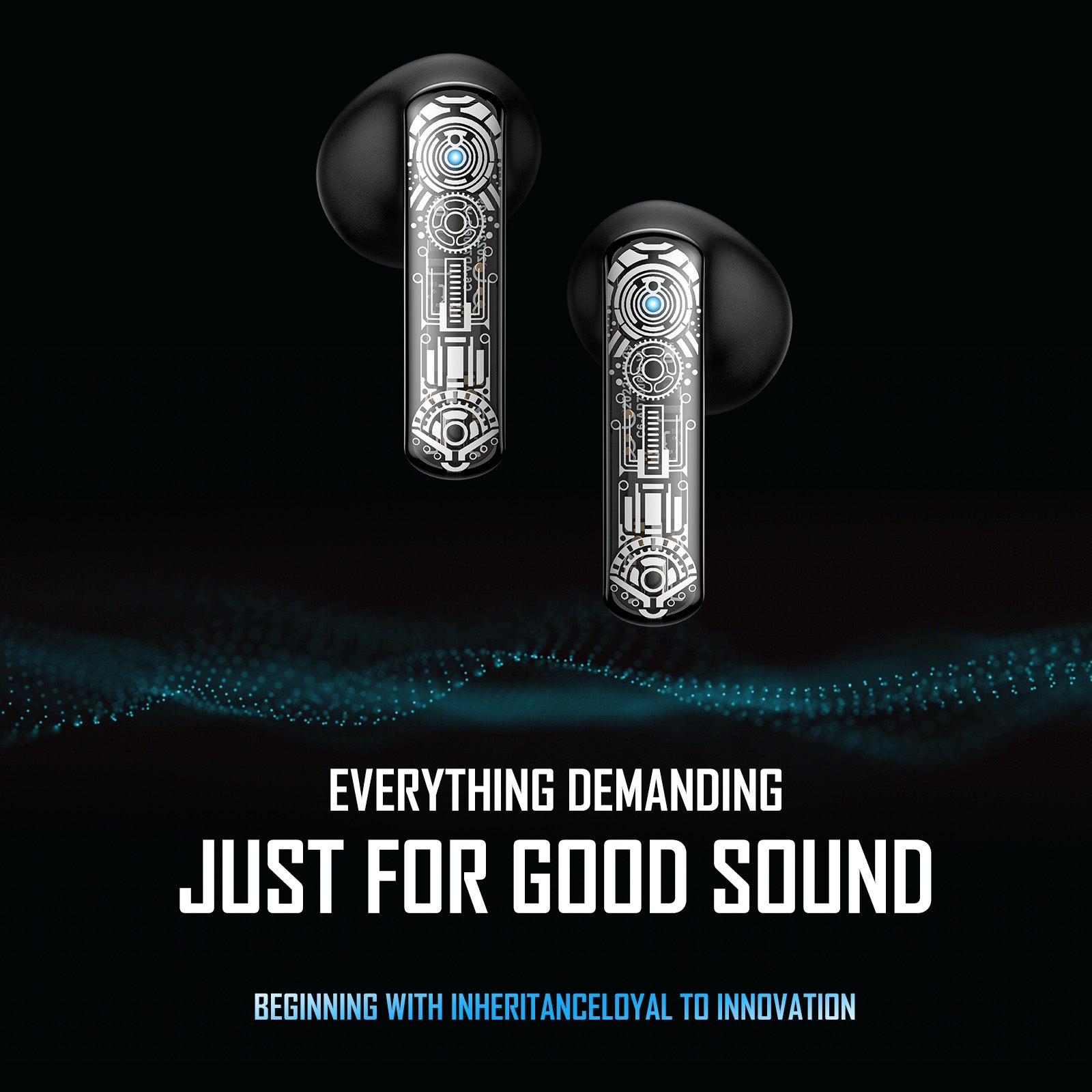 ONIKUMA T1 TWS Bluetooth Gaming Earbuds with Low Latency, Stereo Sound & Mic - Perfect for Mobile Gaming, Workouts & Commuting
