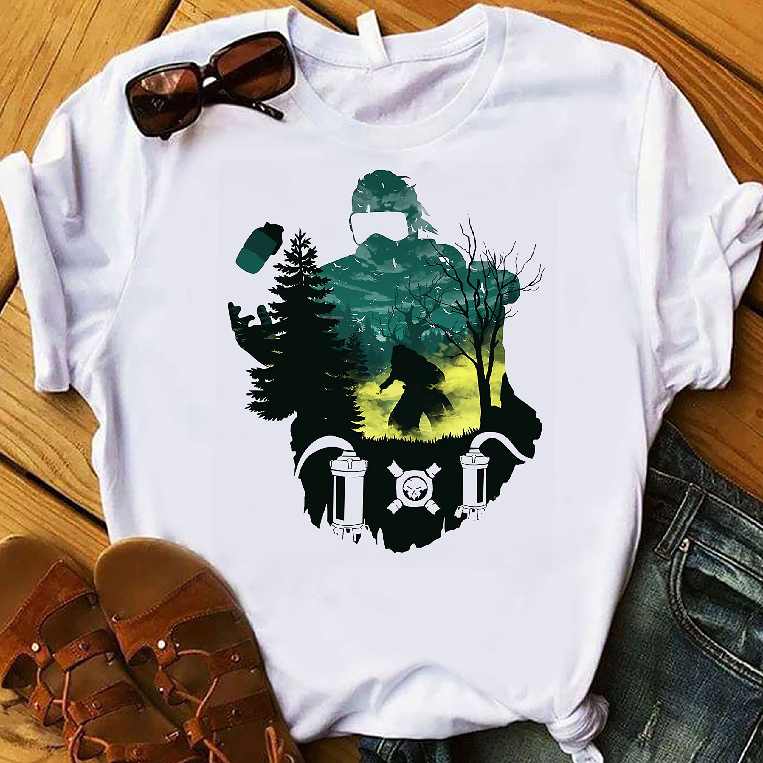 Legends Caustic T-Shirt | Apex Legends Gaming Tee | Official Caustic Character Apparel - Perfect for Cosplay, Gaming Events & Fan Merchandise