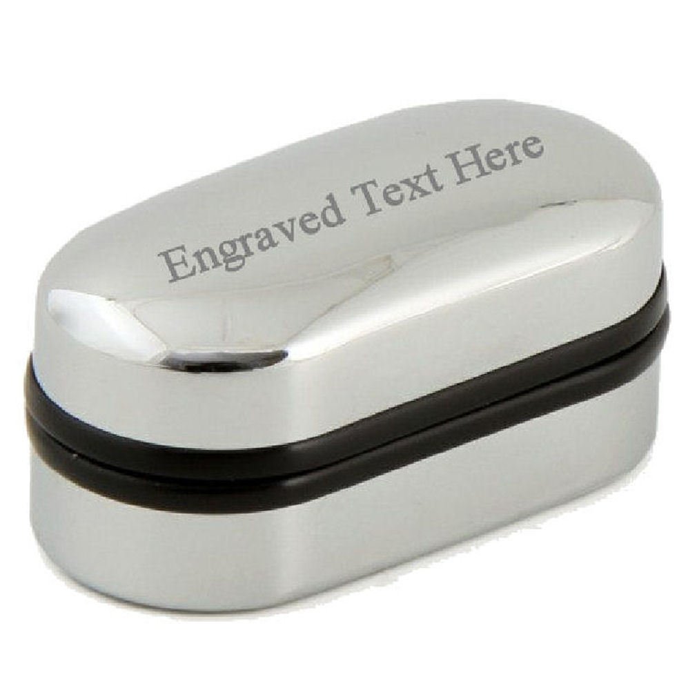 Personalized Engraved Cufflinks for U.S Navy Senior Chief E-8 Electronics Technician (ET) - Red Military Gift for Promotion, Retirement & Formal Events