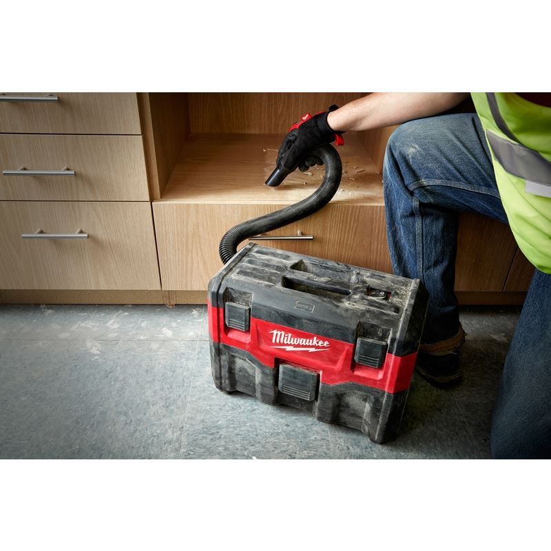 M18 18V Cordless Wet/Dry Vacuum - 2 Gallon Portable Shop Vacuum Cleaner - Milwaukee Tool Only - Ideal for Home, Garage, and Workshop Cleaning