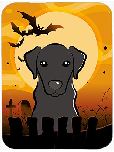 Halloween Black Labrador Mouse Pad - Large Washable Non-Slip Desk Mat for Home Office, Gaming & Computer Work | Cute Dog-Themed Hot Pad & Trivet for Kitchen | Perfect Gift for Pet Lovers & Halloween Decor