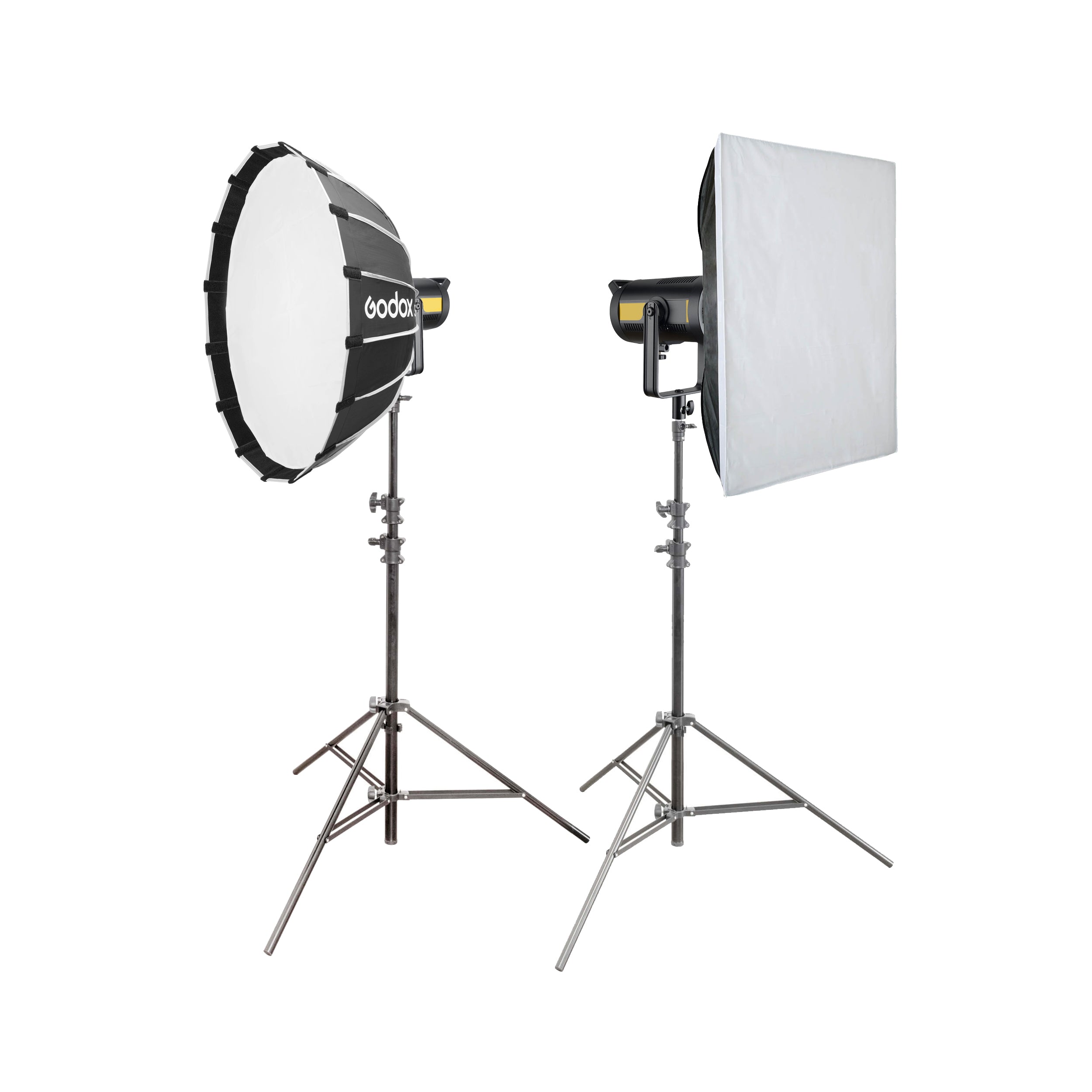GODOX FV200 High-Speed Sync 2-in-1 LED Flashlight Twin Kit - Professional Photography Lighting for Studio, Portrait & Outdoor Shooting