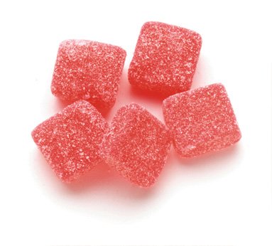 Hot & Spicy Red Cinnamon Gummy Squares - Bulk 5lb Gluten Free Candy for Kids & Adults | Kosher, USA Made | Perfect for Halloween, Parties & Office Snacks