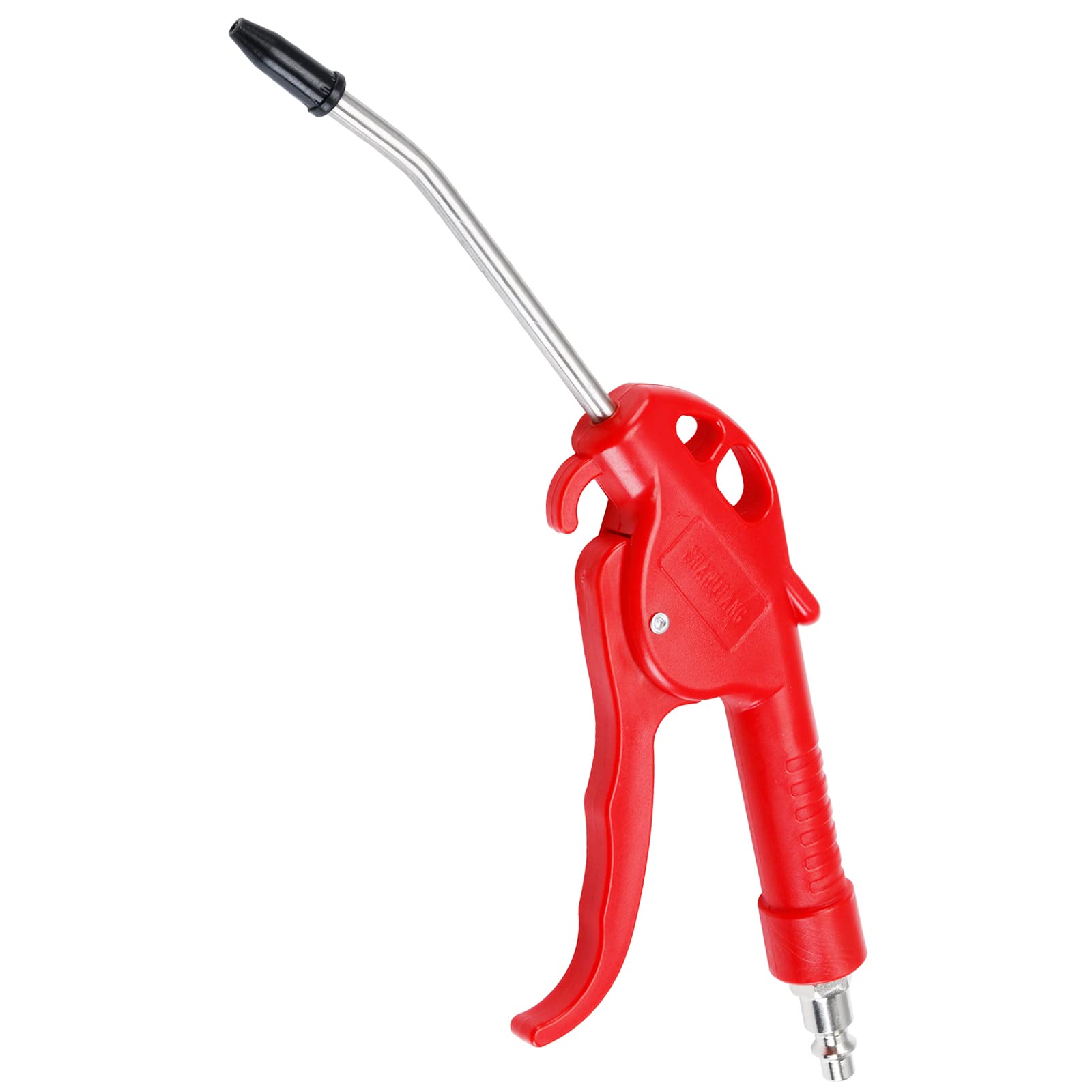 High Flow Air Blow Gun with Angled Bent Nozzle for Compressor - Powerful Dust Cleaning Tool for Workshop, Garage & DIY Projects