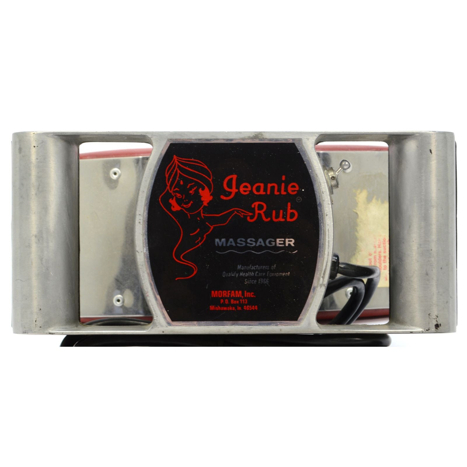 MORFAM INC. JEANIE RUB Single Speed Professional Massager - Early Model for Muscle Relief & Relaxation - Perfect for Home, Office & Spa Use