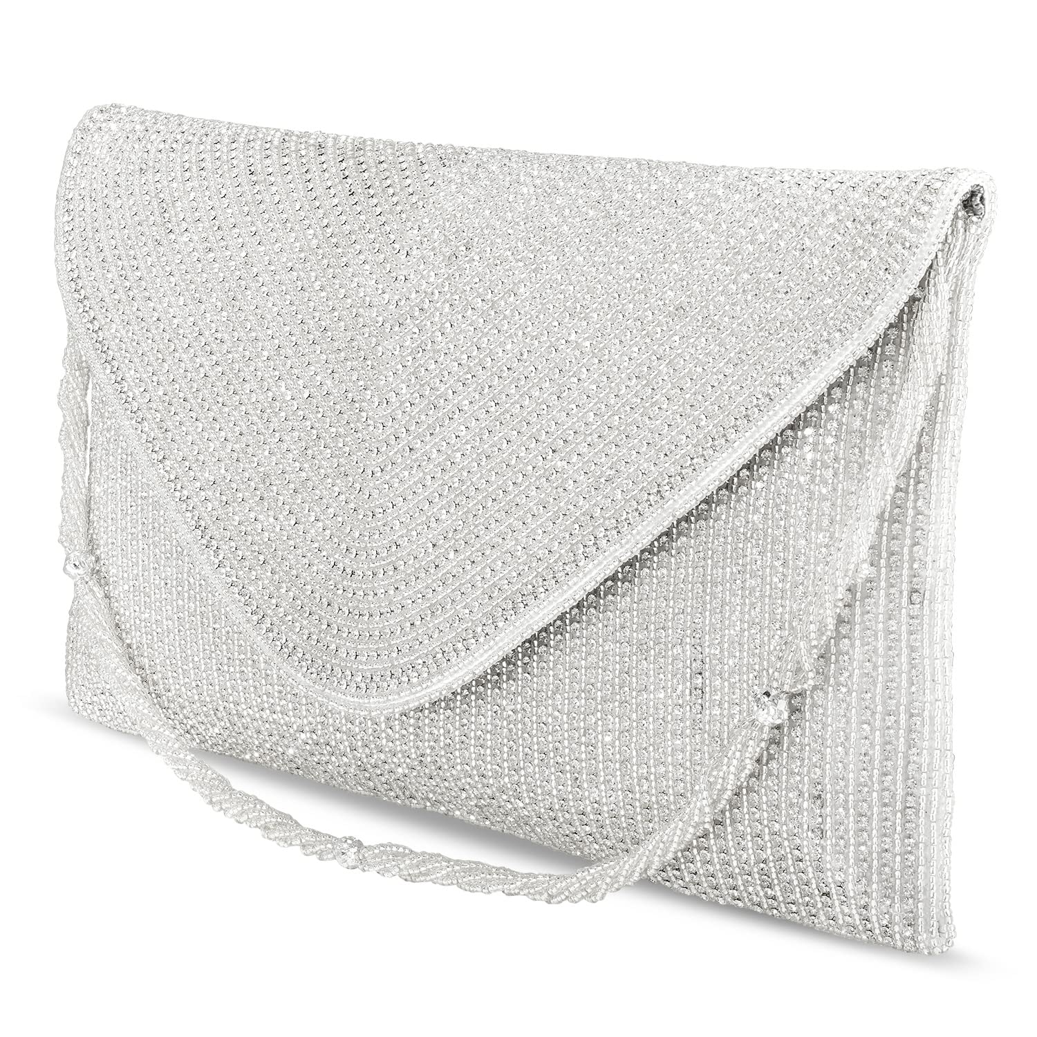Elegant Aheli Indian Potli Bags for Women - Ethnic Beaded Clutch Purse with Drawstring | Perfect for Weddings, Parties & Evening Events