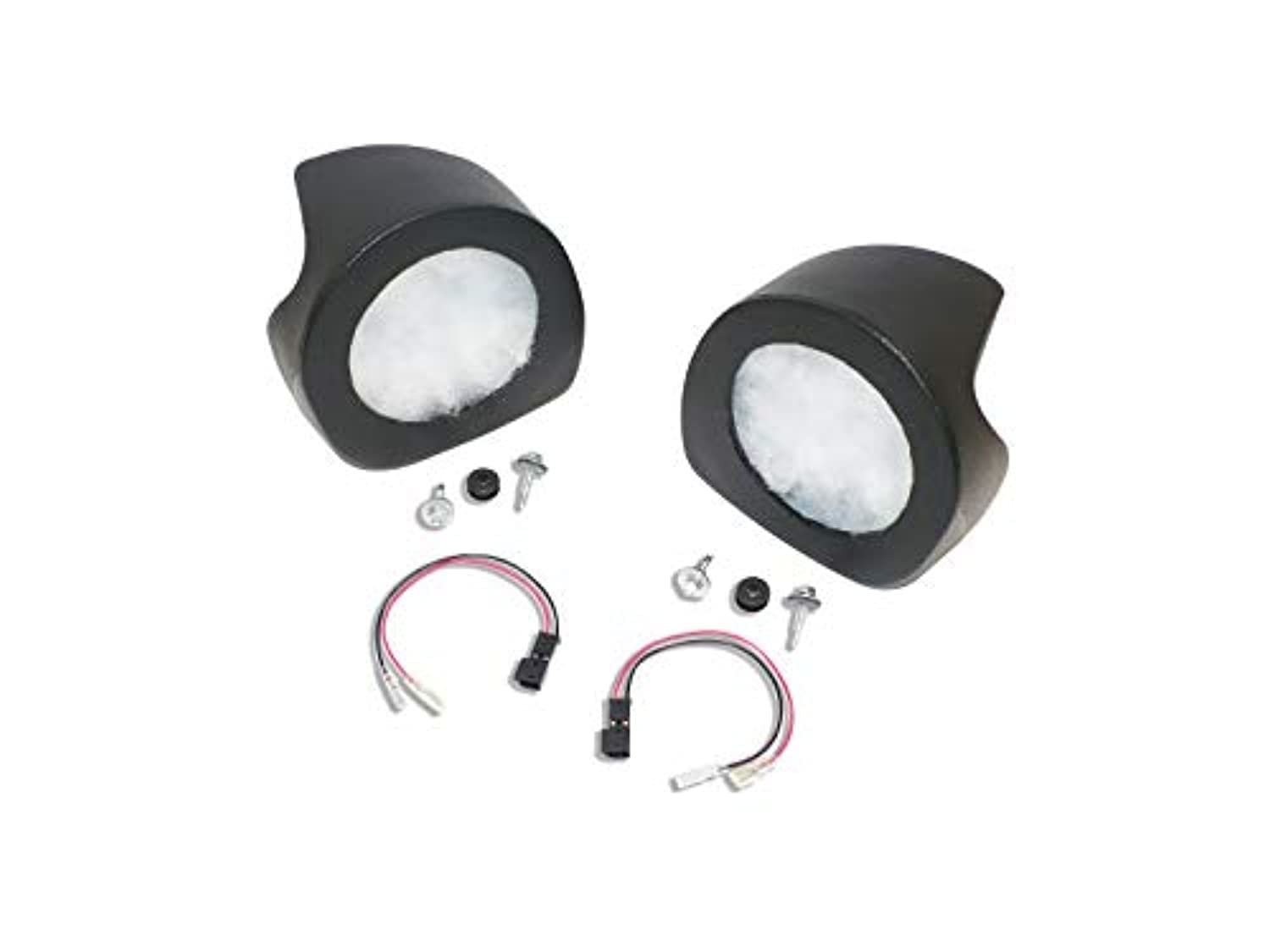 Jeep Wrangler JK & Unlimited (2007-2014) Pillar Pod Speaker Enclosures - Compatible with Non-Premium Factory Systems (No Infinity/Alpine) | Perfect for Off-Road Audio Upgrades & Custom Car Stereo Installations