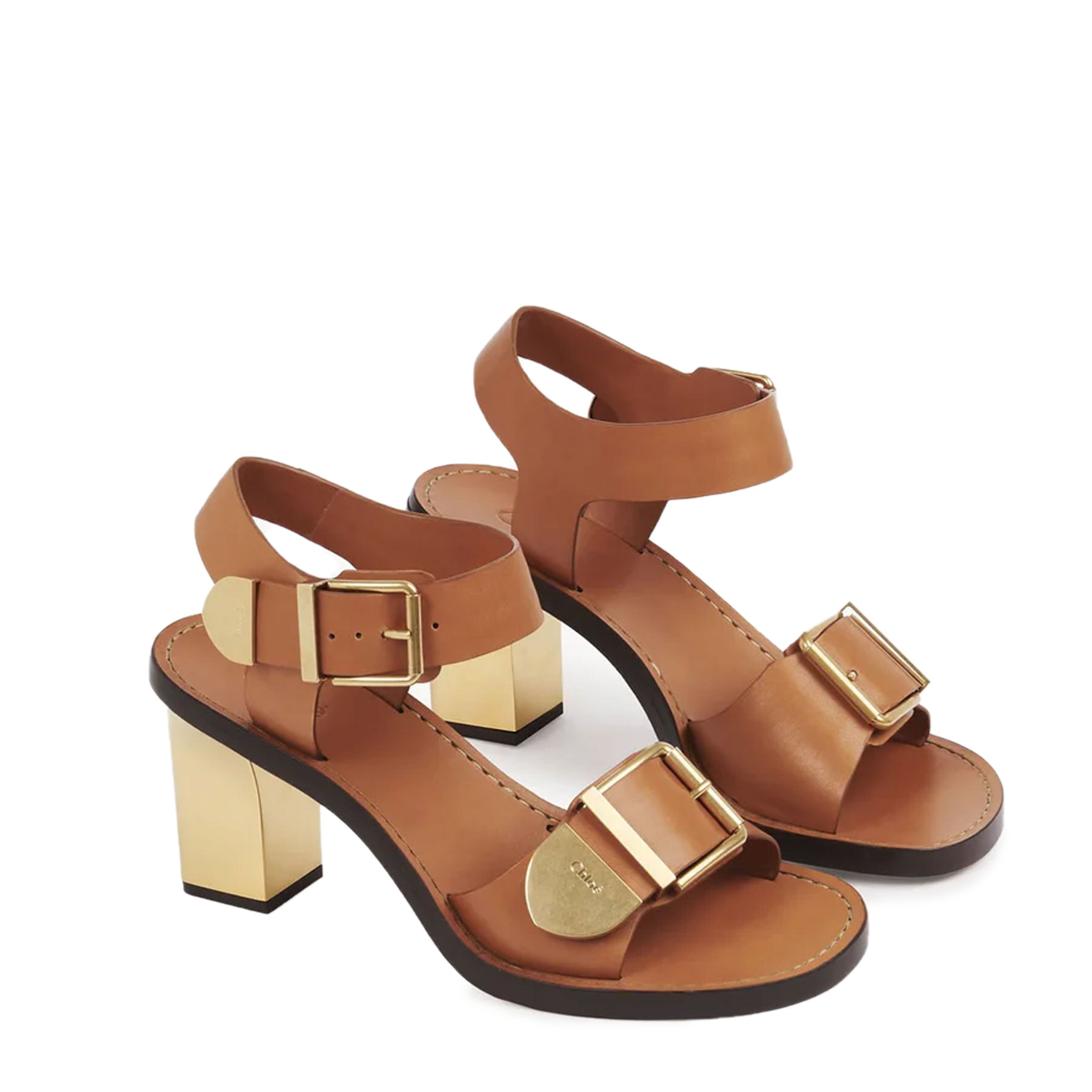 Rebecca Gold High Heels - 70mm Luminous Ochre Women's Dress Shoes for Parties, Weddings & Evening Events