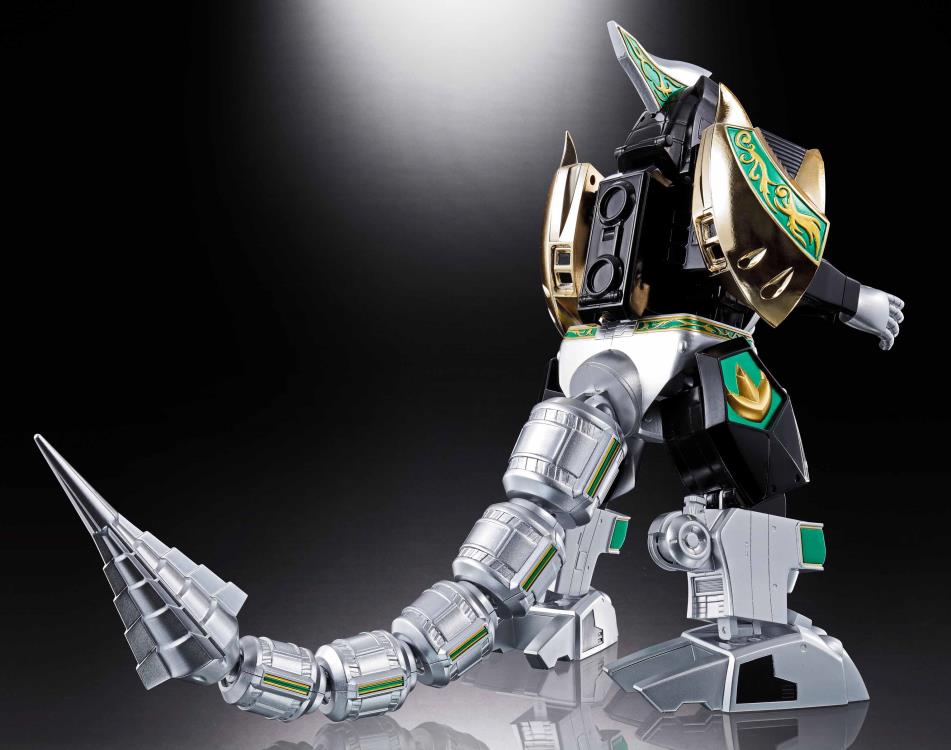 Bandai Soul of Chogokin GX-78 Dragonzord Power Rangers Collectible Action Figure - Premium Die-Cast Metal Toy for Display & Play - Perfect for Fans, Collectors & Gift Giving