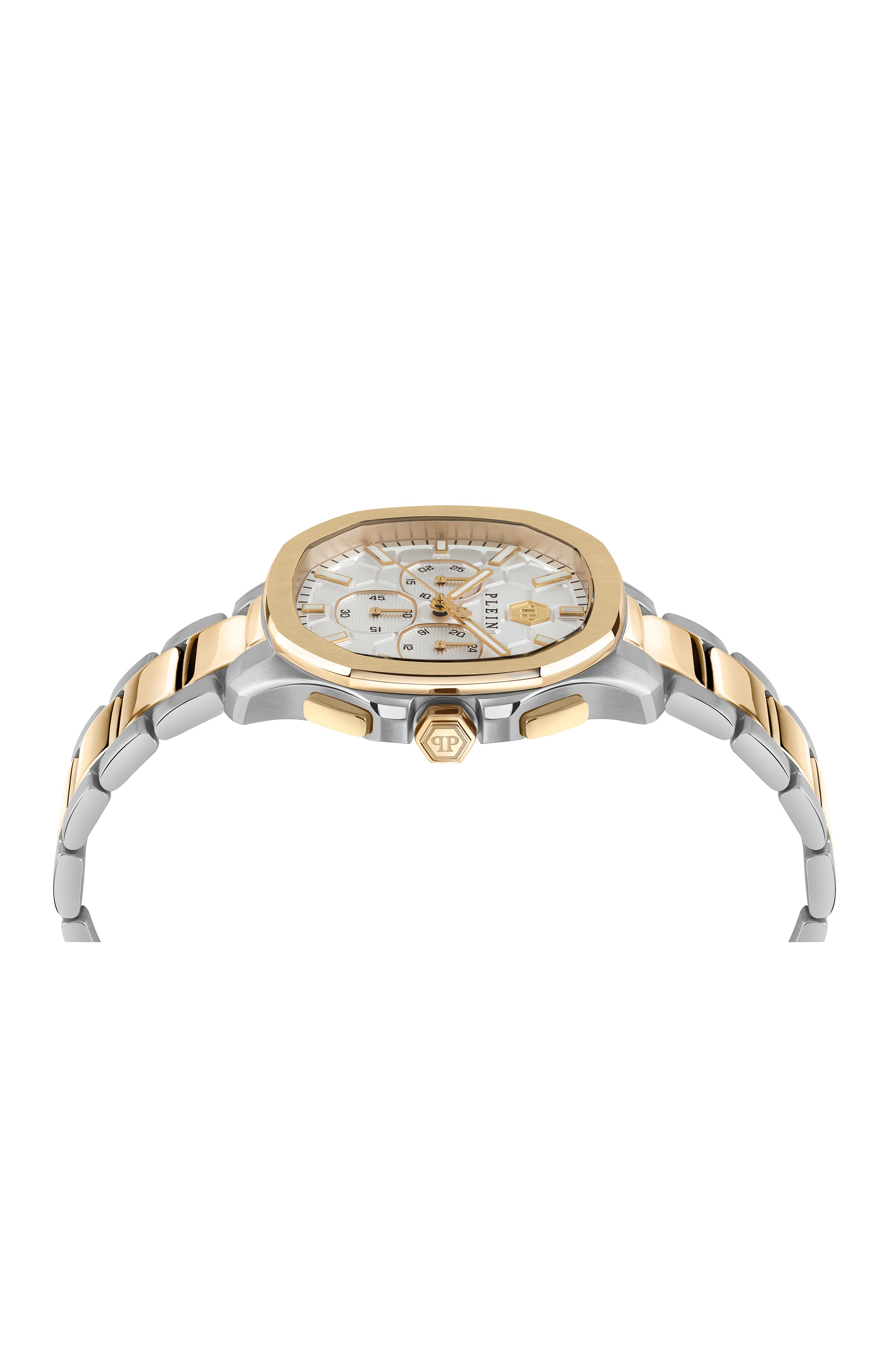 Spectre Chrono Bracelet Watch for Men - Waterproof Stainless Steel Sports Wristwatch with Date Display - Perfect for Running, Swimming & Outdoor Activities