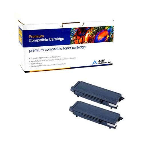 Brother TN-3250 Compatible Toner Cartridge 2-Pack (8000 Page Yield) - High-Quality Generic Replacement for Brother Printers - Perfect for Office & Home Printing Needs