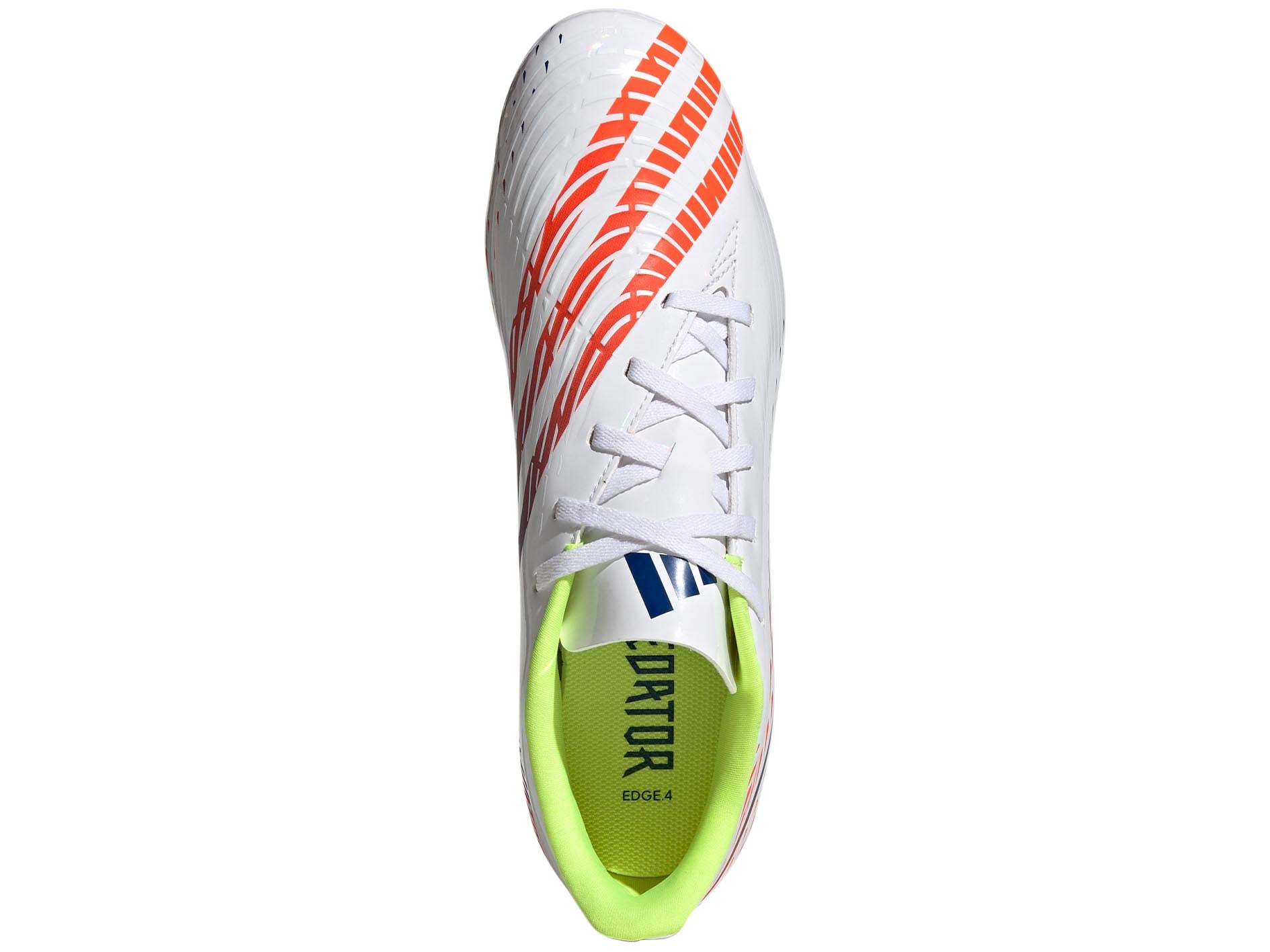 Adidas Predator Edge .4 FXG Soccer Cleats for Men - Lightweight Football Shoes with Enhanced Grip for Turf & Artificial Grass - Perfect for Training, Matches, and Competitive Play (Model: GW0989)