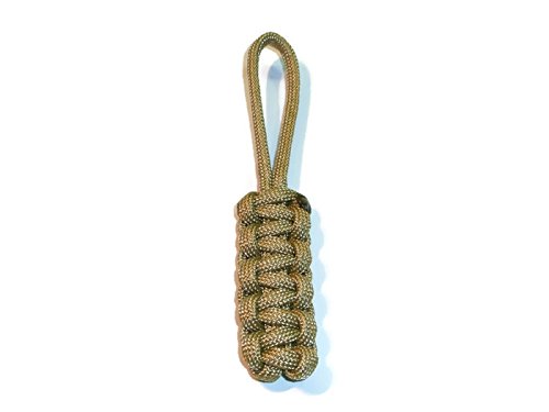 RedVex Paracord Zipper Pulls - 4 Inch Gold Lanyards for Knives & Gear