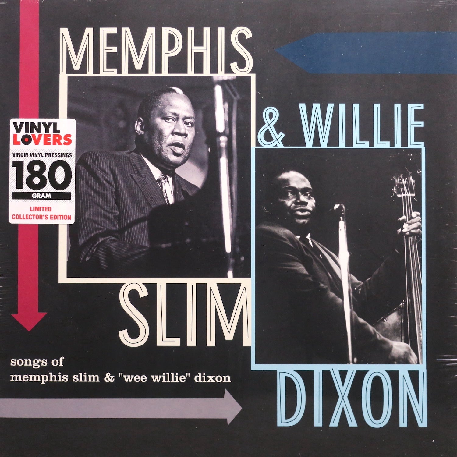 Memphis Slim & Willie Dixon 'Songs Of...' 180g Vinyl LP Record - Blues Music Collector's Edition for Audiophiles & Vintage Vinyl Enthusiasts - Perfect for Home Listening, Gifts & Music Collections