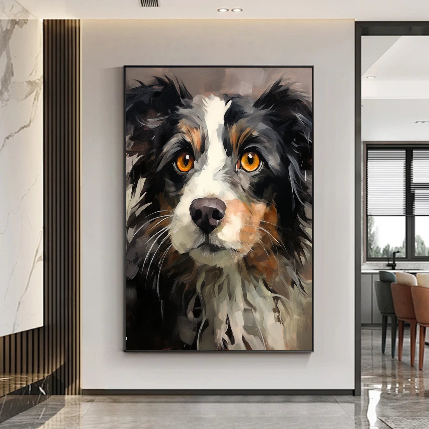 Animal Art Painting #AP128 - Handmade Wildlife Canvas Art for Home & Office Decor | Perfect for Living Room, Bedroom, and Gift Giving