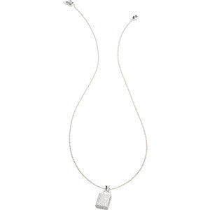 Stylish Silver Pave Padlock Pendant Necklace - Perfect for Everyday Wear, Gifts & Special Occasions