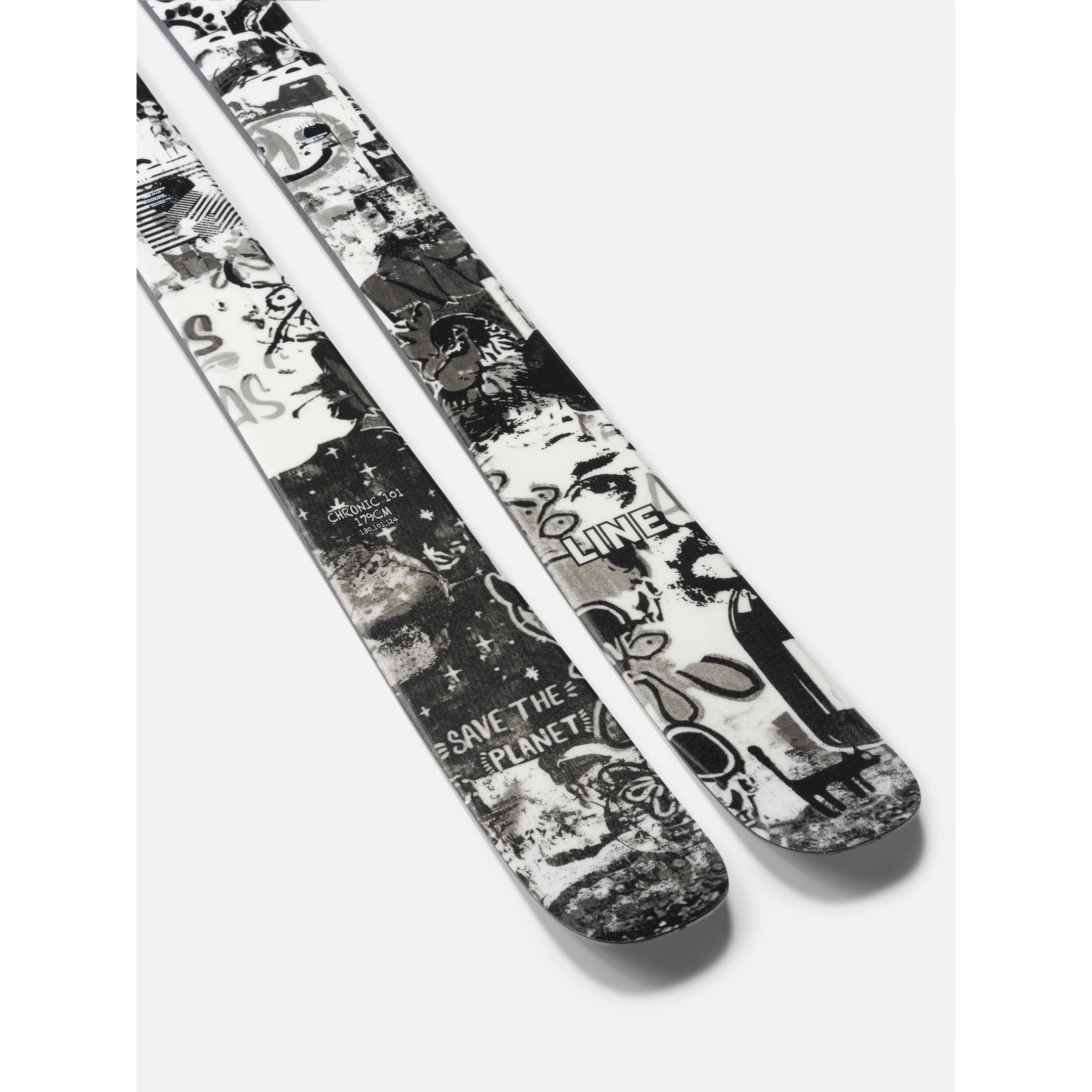 Line Chronic 101 Ski 2025 - Premium Performance Skis for All-Mountain Riding | Perfect for Freestyle, Powder & Park Skiing Adventures
