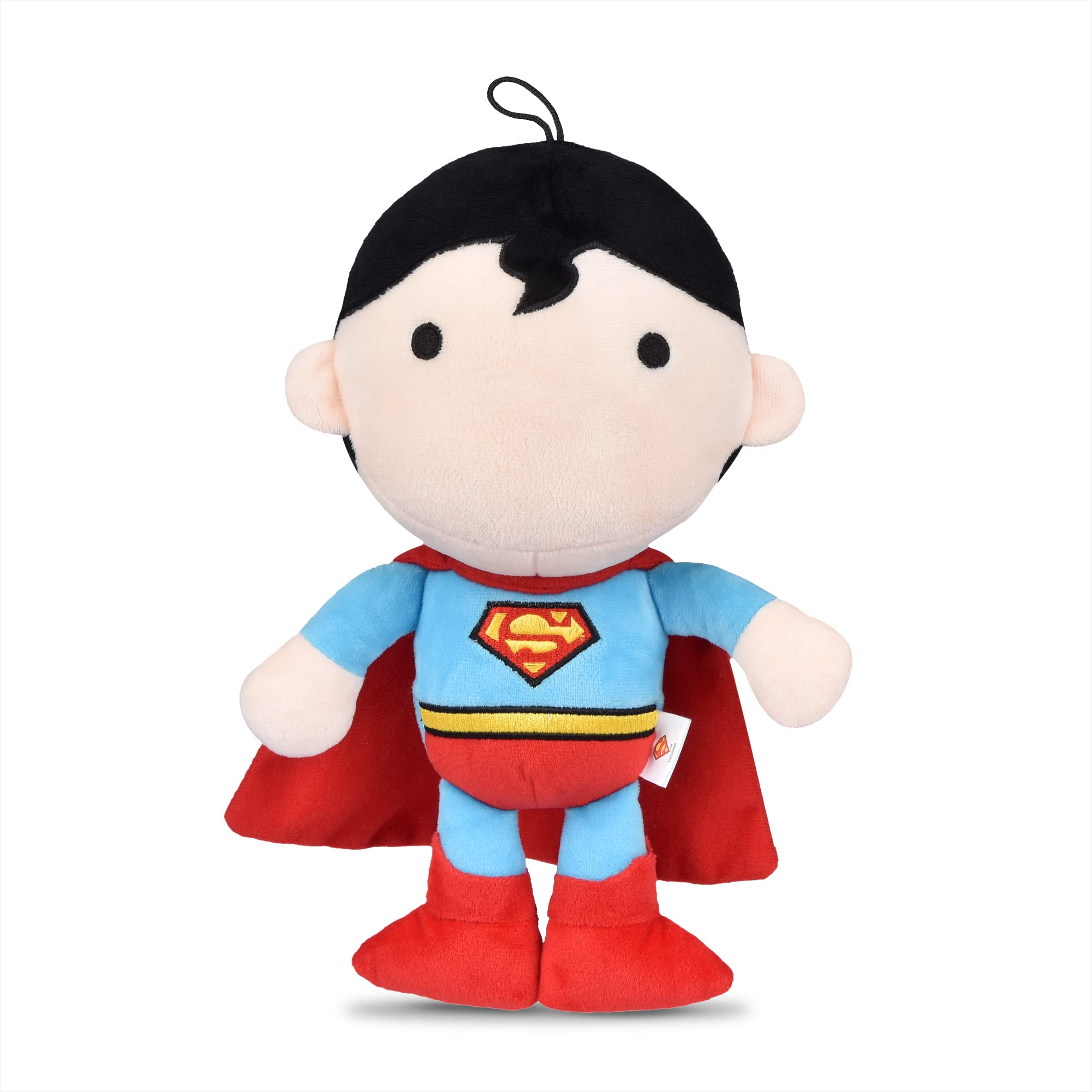 DC Comics Batman, Superman, Wonder Woman Plush Squeaky Dog Toys - 27 Piece Bulk Pack of 4