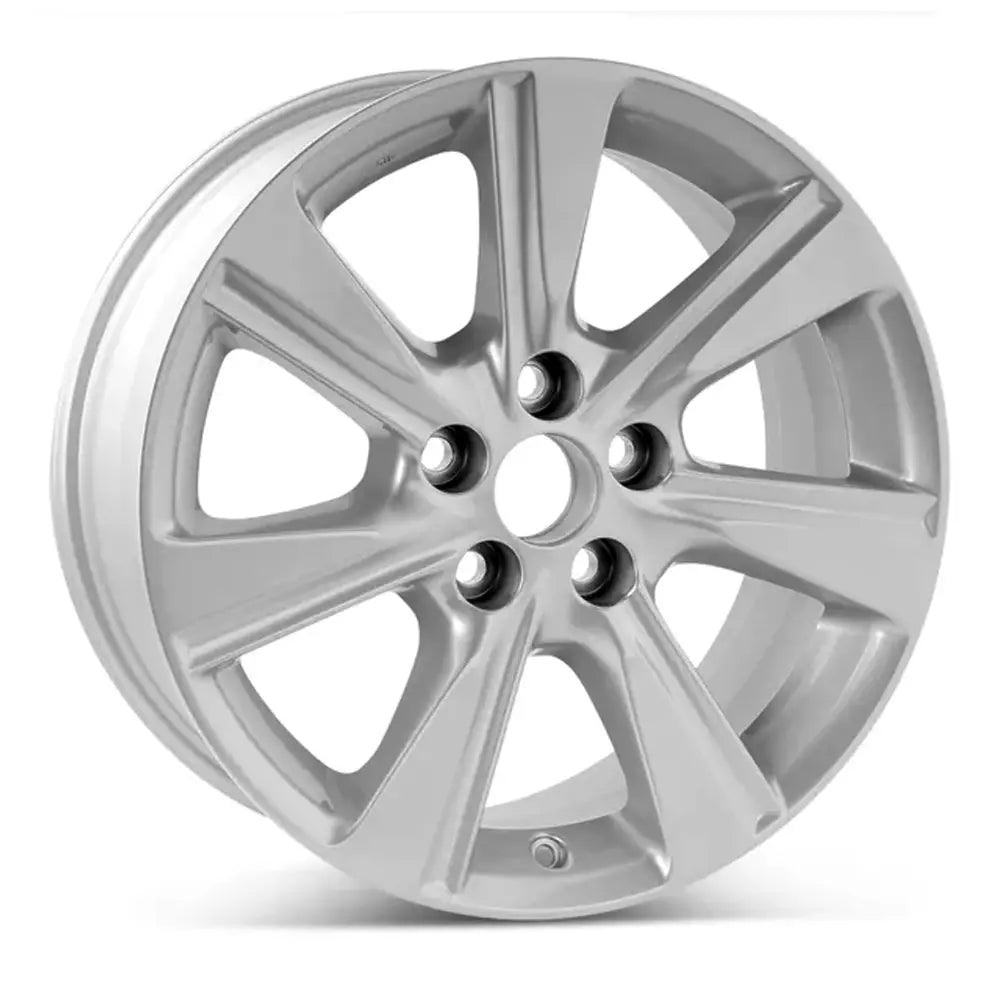 17 Inch Toyota Highlander Replacement Wheel - Silver Alloy Replica Rim (Part #69580 4261148460) - Perfect for Off-Roading, Winter Tires & Vehicle Customization