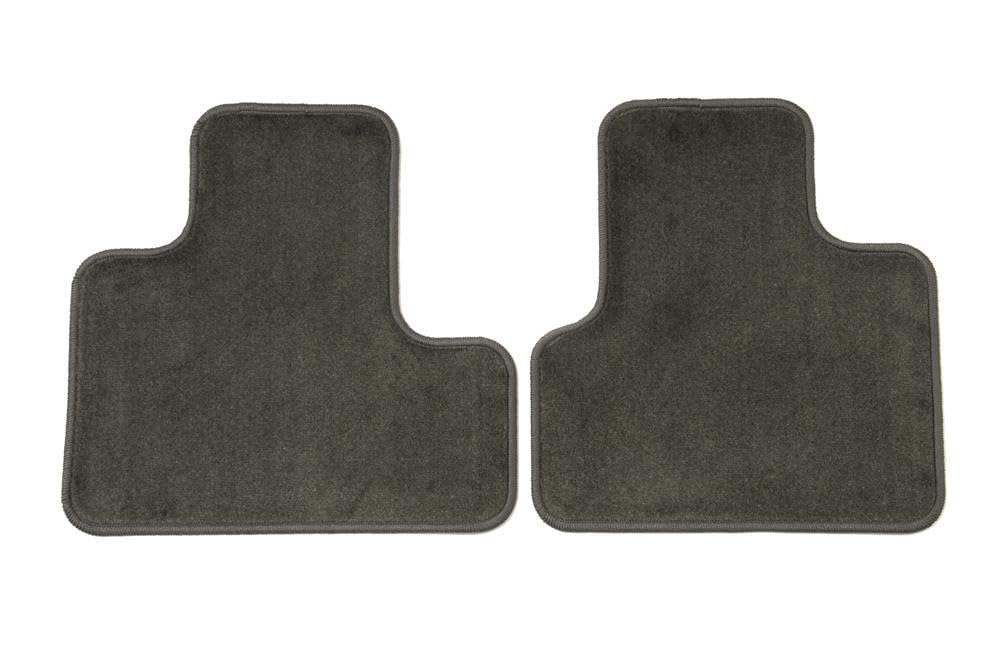 General Motors 15076047 Second-Row Carpeted Floor Mats in Pewter - Premium Car Floor Mats for GM Vehicles, Durable & Custom Fit - Perfect for SUVs, Trucks, and Family Cars